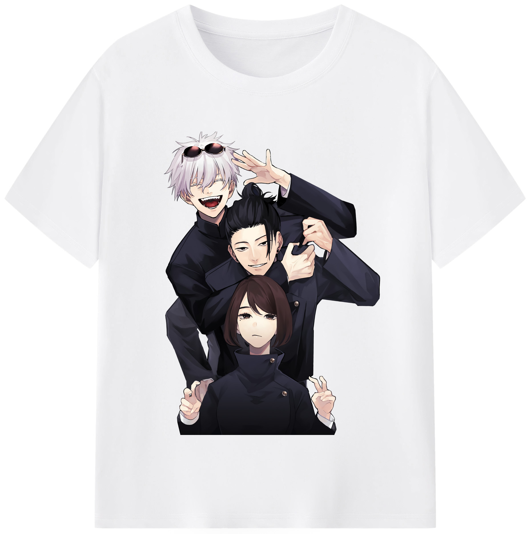 （画像用） 呪術廻戦 Jujutsu Kaisen 綿100％半袖Tシャツ（フロントプリント）