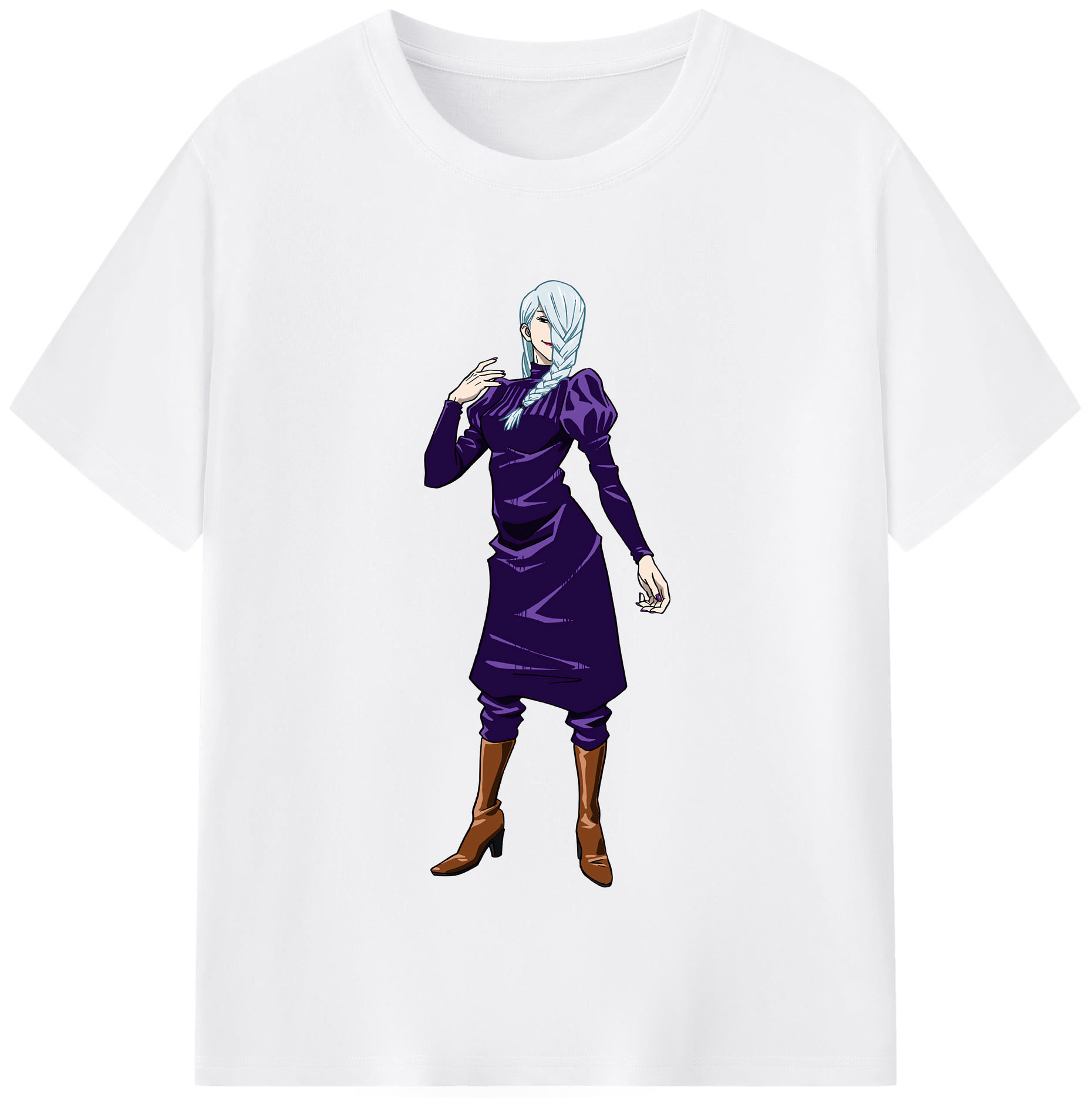 （画像用） 呪術廻戦 Jujutsu Kaisen 綿100％半袖Tシャツ（フロントプリント）