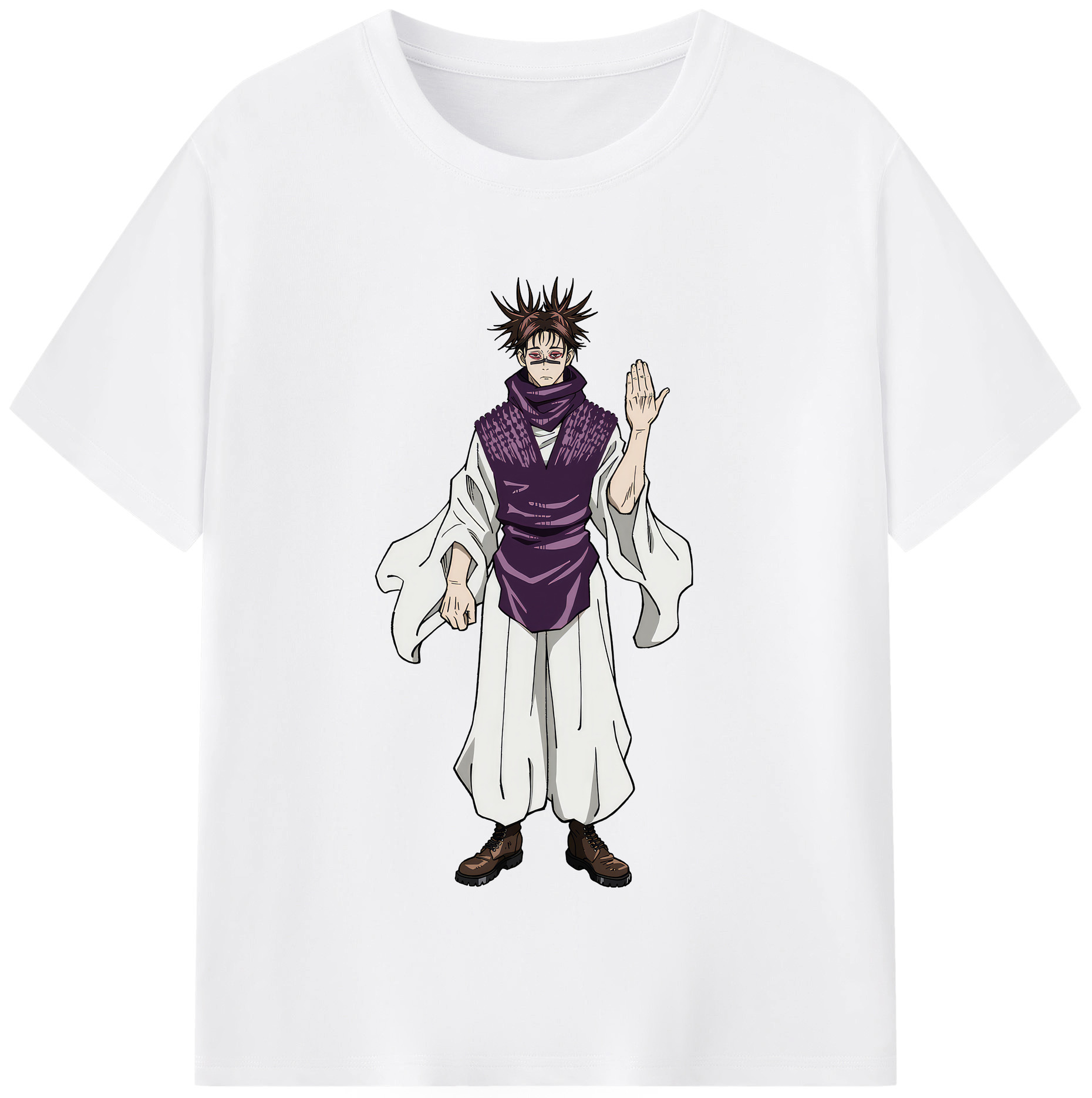 （画像用） 呪術廻戦 Jujutsu Kaisen 綿100％半袖Tシャツ（フロントプリント）