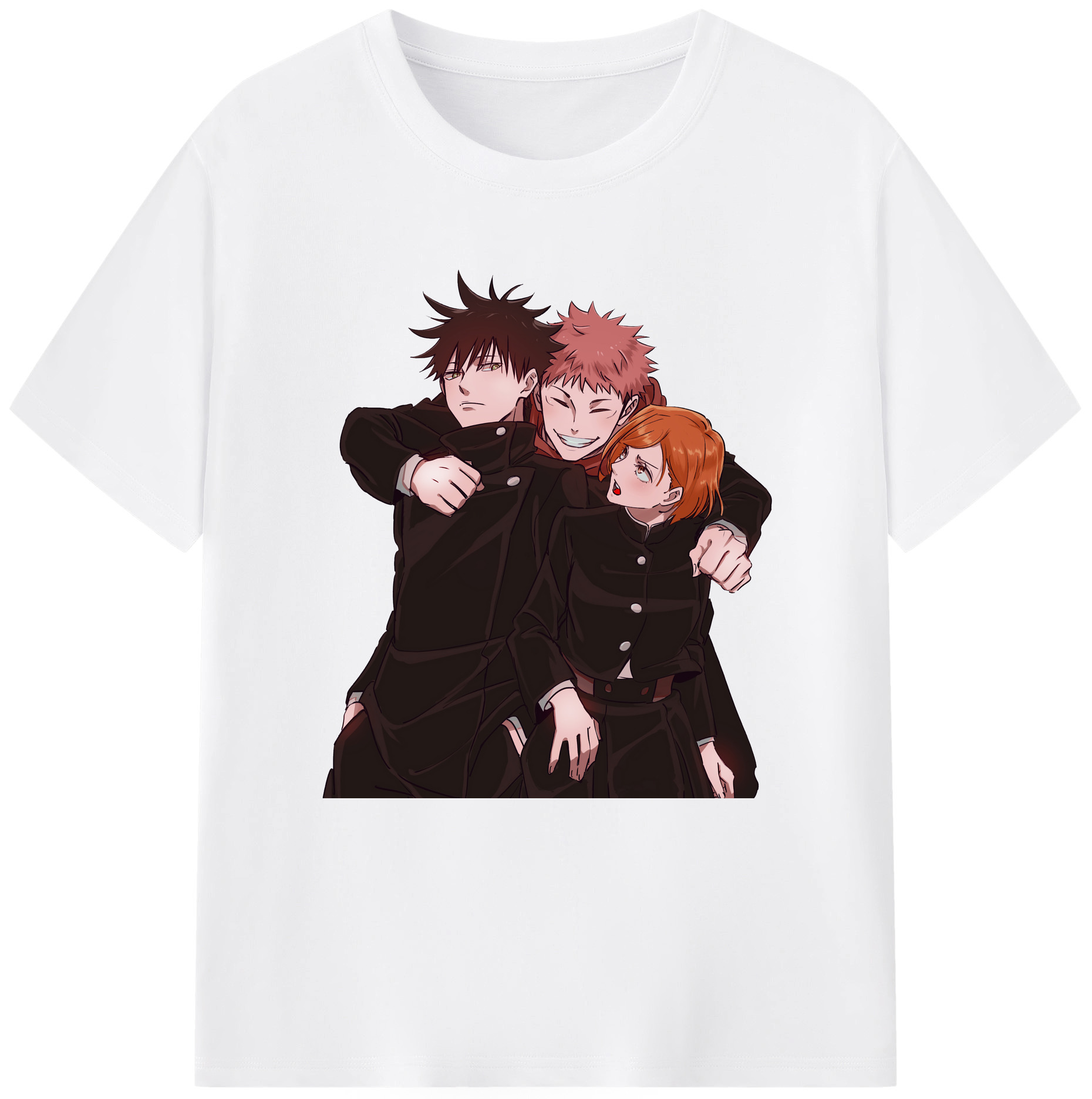 （画像用） 呪術廻戦 Jujutsu Kaisen 綿100％半袖Tシャツ（フロントプリント）