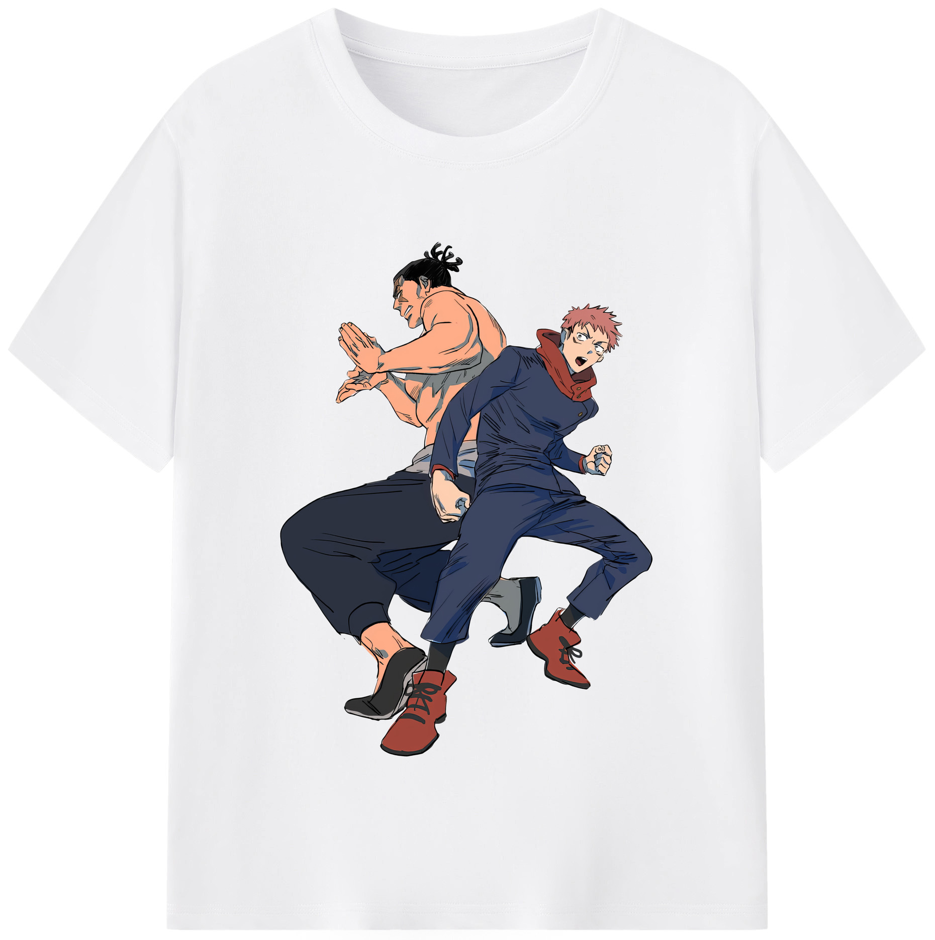 （画像用） 呪術廻戦 Jujutsu Kaisen 綿100％半袖Tシャツ（フロントプリント）