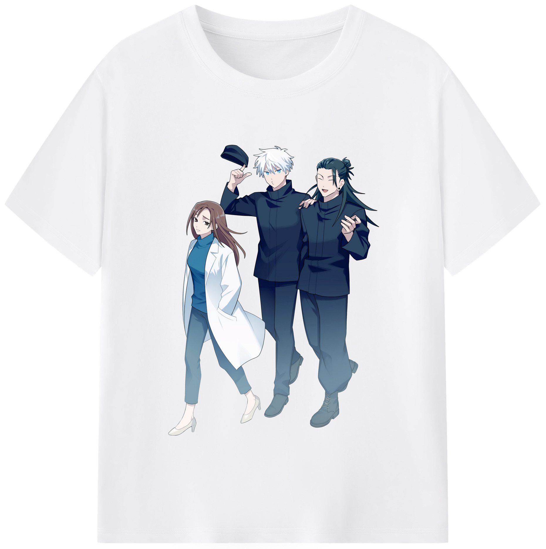 （画像用） 呪術廻戦 Jujutsu Kaisen 綿100％半袖Tシャツ（フロントプリント）