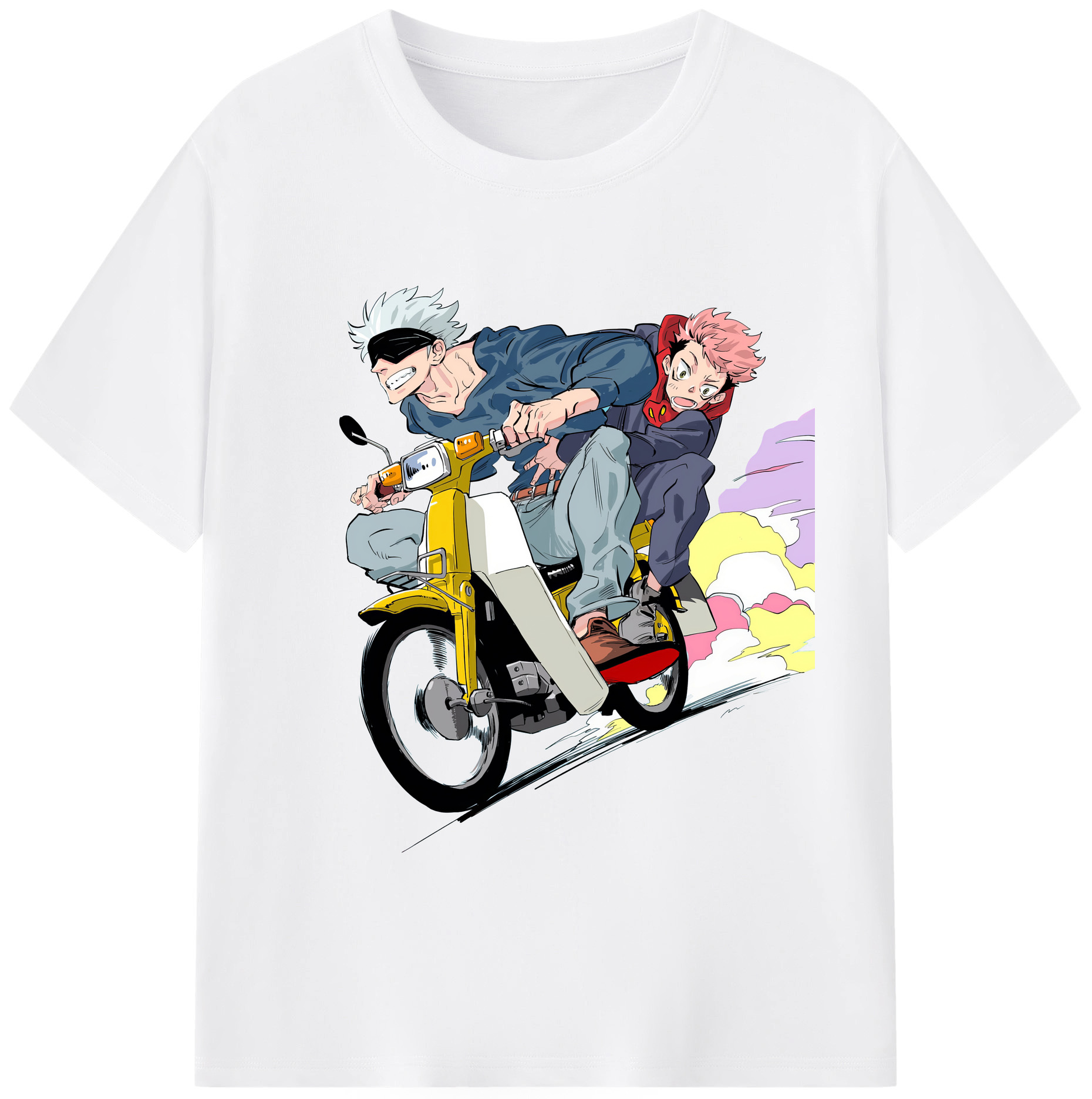 （画像用） 呪術廻戦 Jujutsu Kaisen 綿100％半袖Tシャツ（フロントプリント）
