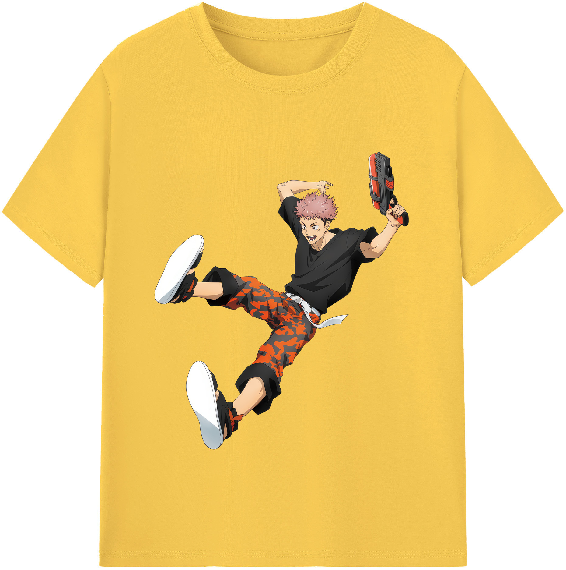 （画像用） 呪術廻戦 Jujutsu Kaisen 綿100％半袖Tシャツ（フロントプリント）