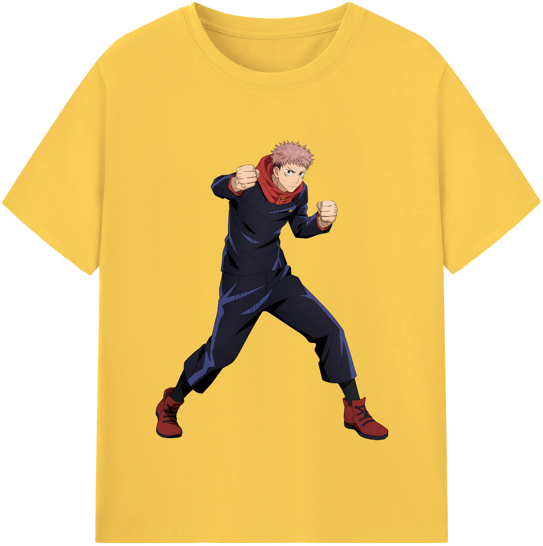 （画像用） 呪術廻戦 Jujutsu Kaisen 綿100％半袖Tシャツ（フロントプリント）