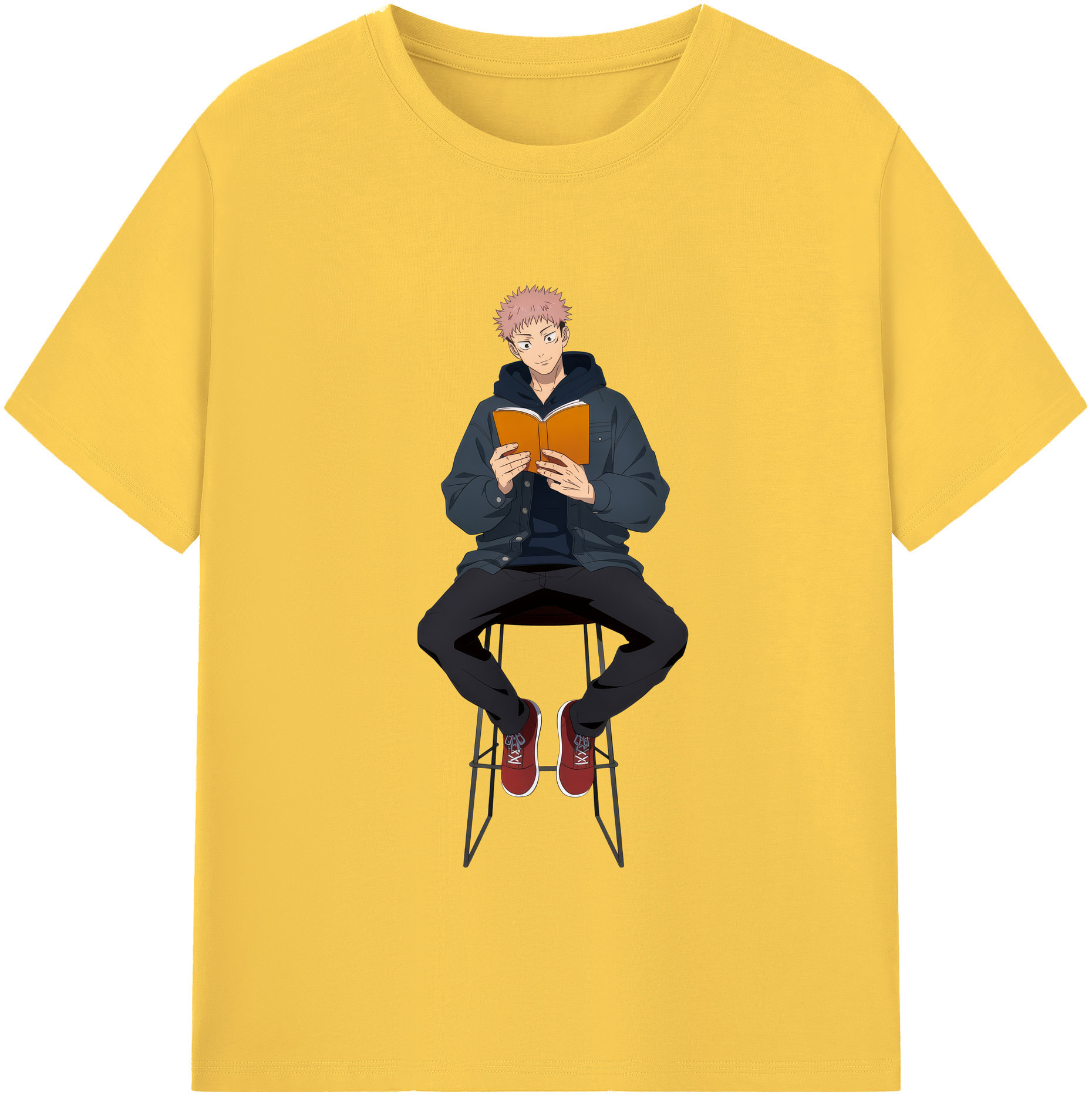 （画像用） 呪術廻戦 Jujutsu Kaisen 綿100％半袖Tシャツ（フロントプリント）