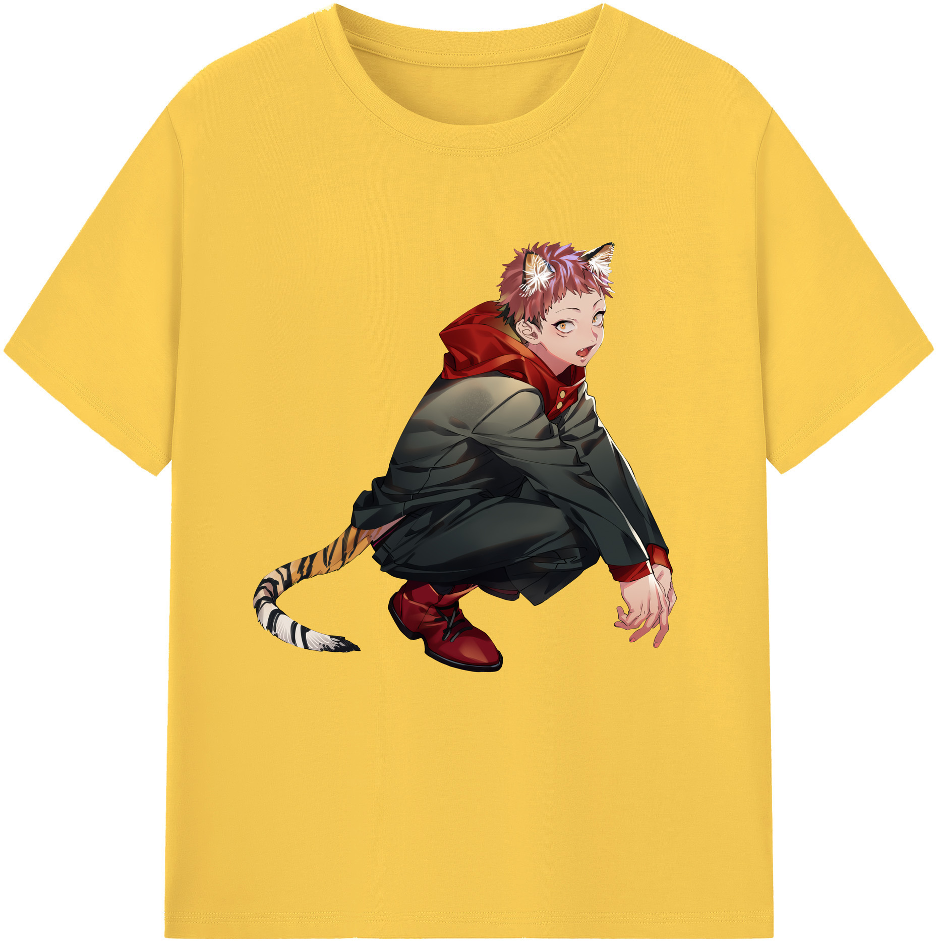 （画像用） 呪術廻戦 Jujutsu Kaisen 綿100％半袖Tシャツ（フロントプリント）