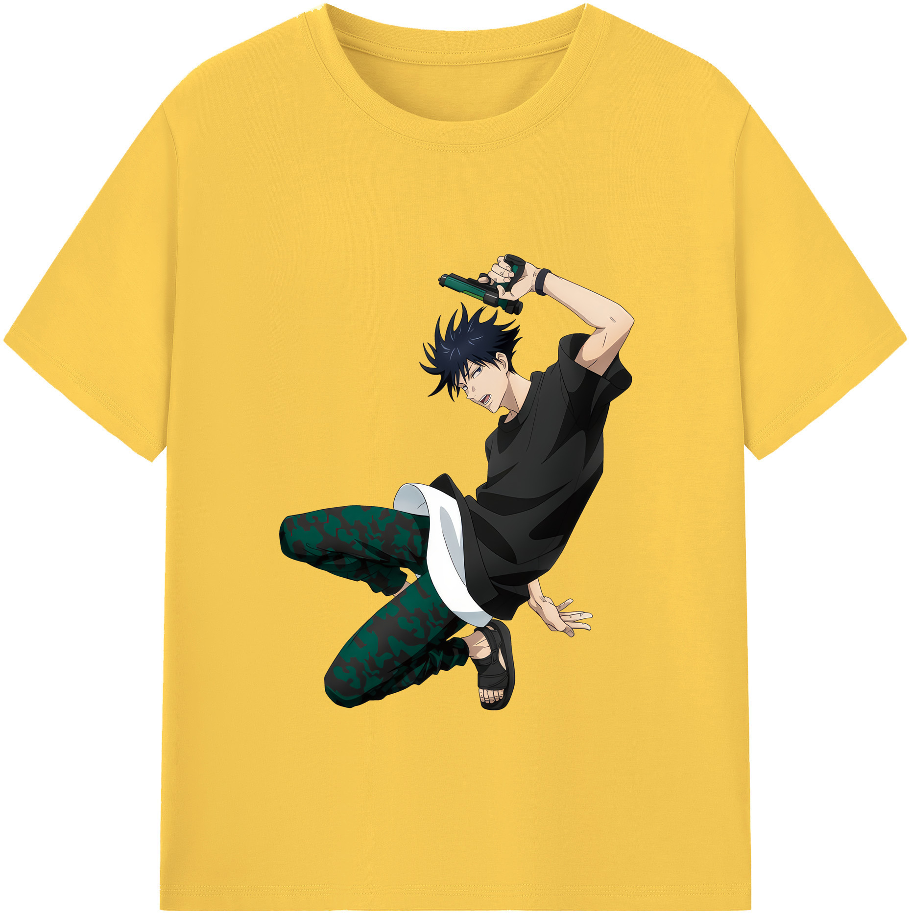 （画像用） 呪術廻戦 Jujutsu Kaisen 綿100％半袖Tシャツ（フロントプリント）