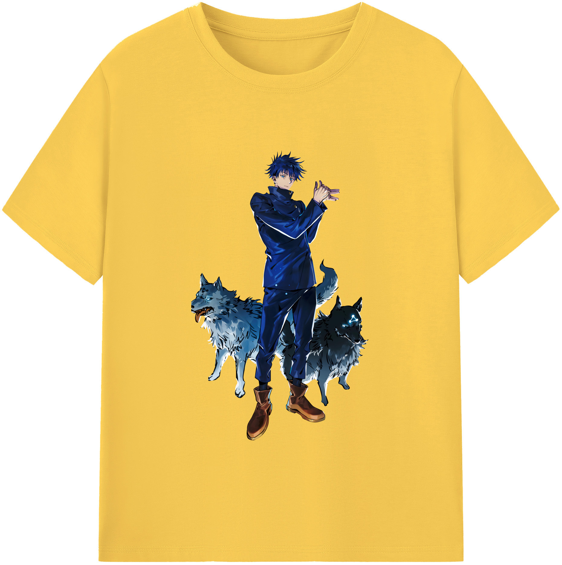（画像用） 呪術廻戦 Jujutsu Kaisen 綿100％半袖Tシャツ（フロントプリント）
