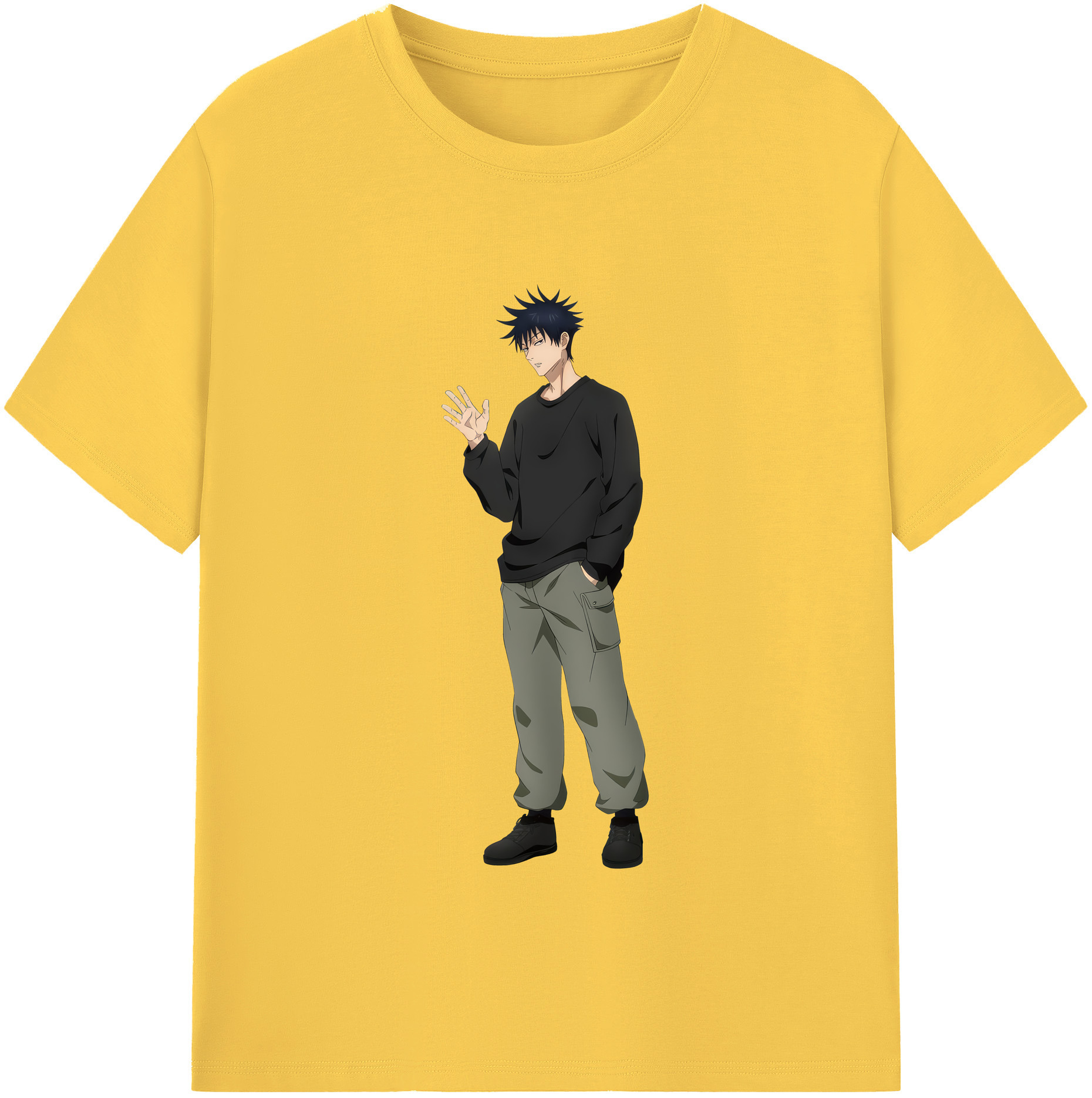 （画像用） 呪術廻戦 Jujutsu Kaisen 綿100％半袖Tシャツ（フロントプリント）