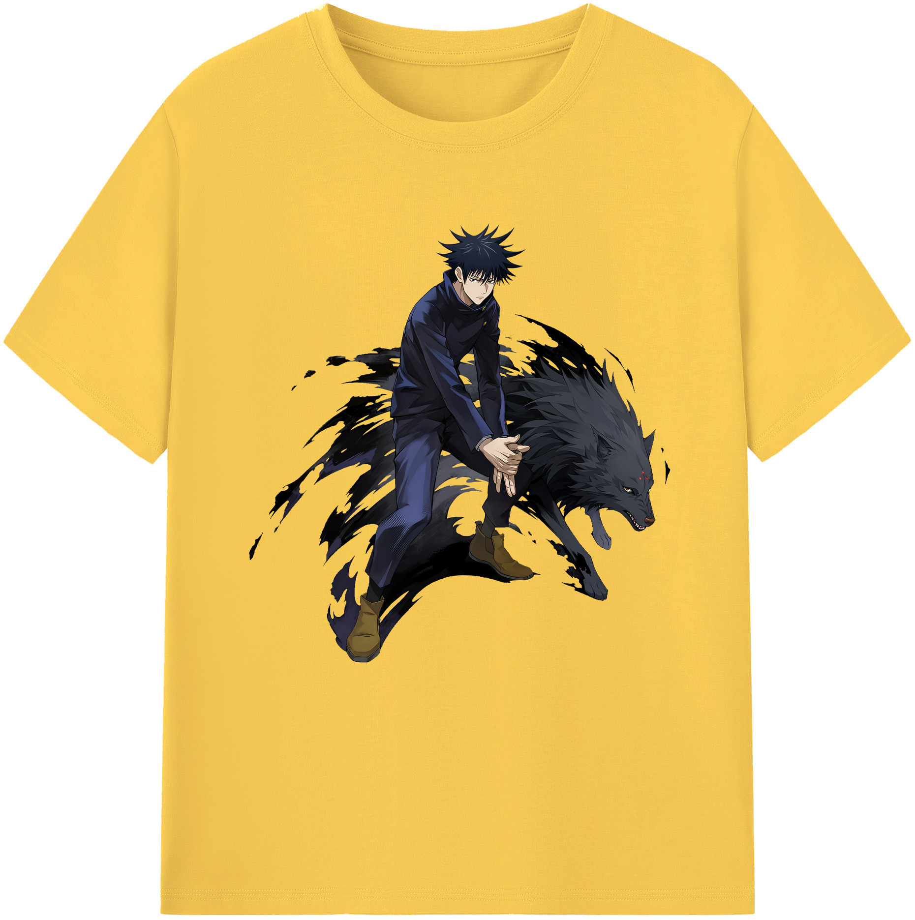 （画像用） 呪術廻戦 Jujutsu Kaisen 綿100％半袖Tシャツ（フロントプリント）