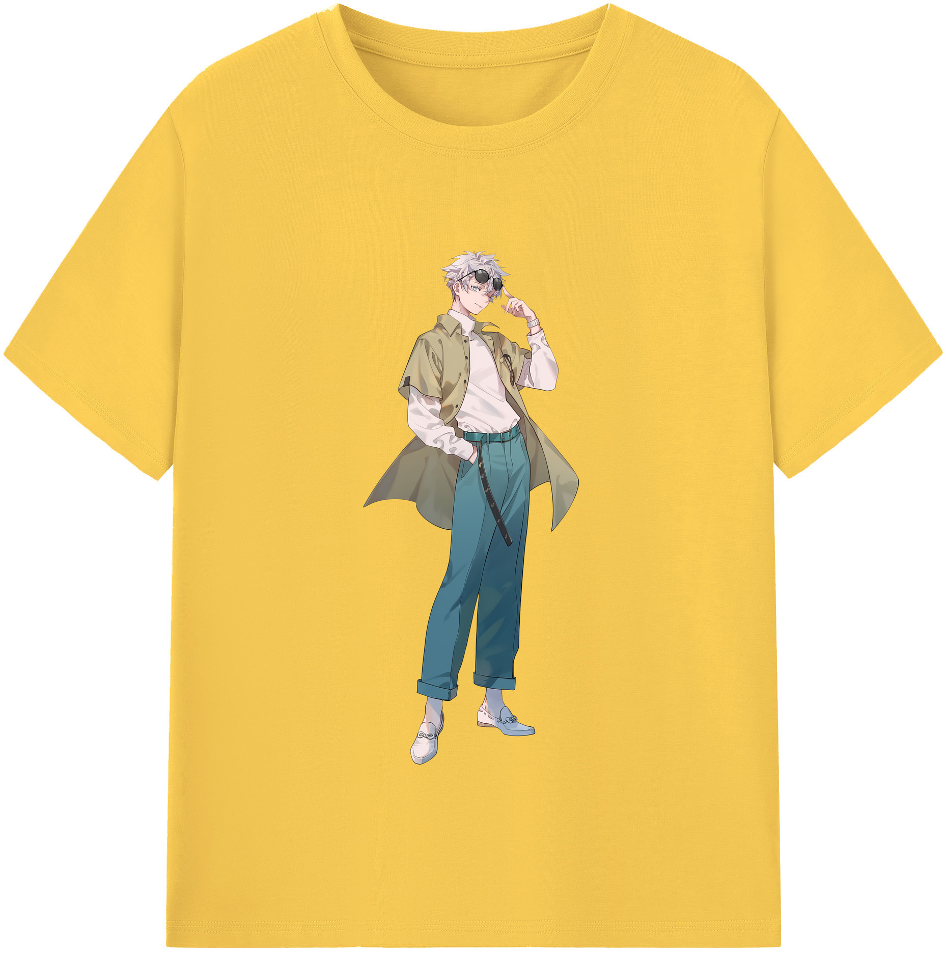 （画像用） 呪術廻戦 Jujutsu Kaisen 綿100％半袖Tシャツ（フロントプリント）