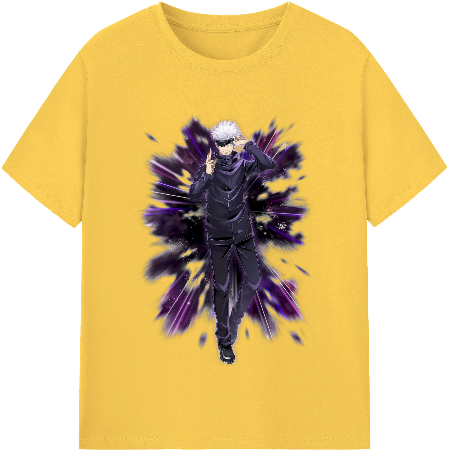 （画像用） 呪術廻戦 Jujutsu Kaisen 綿100％半袖Tシャツ（フロントプリント）