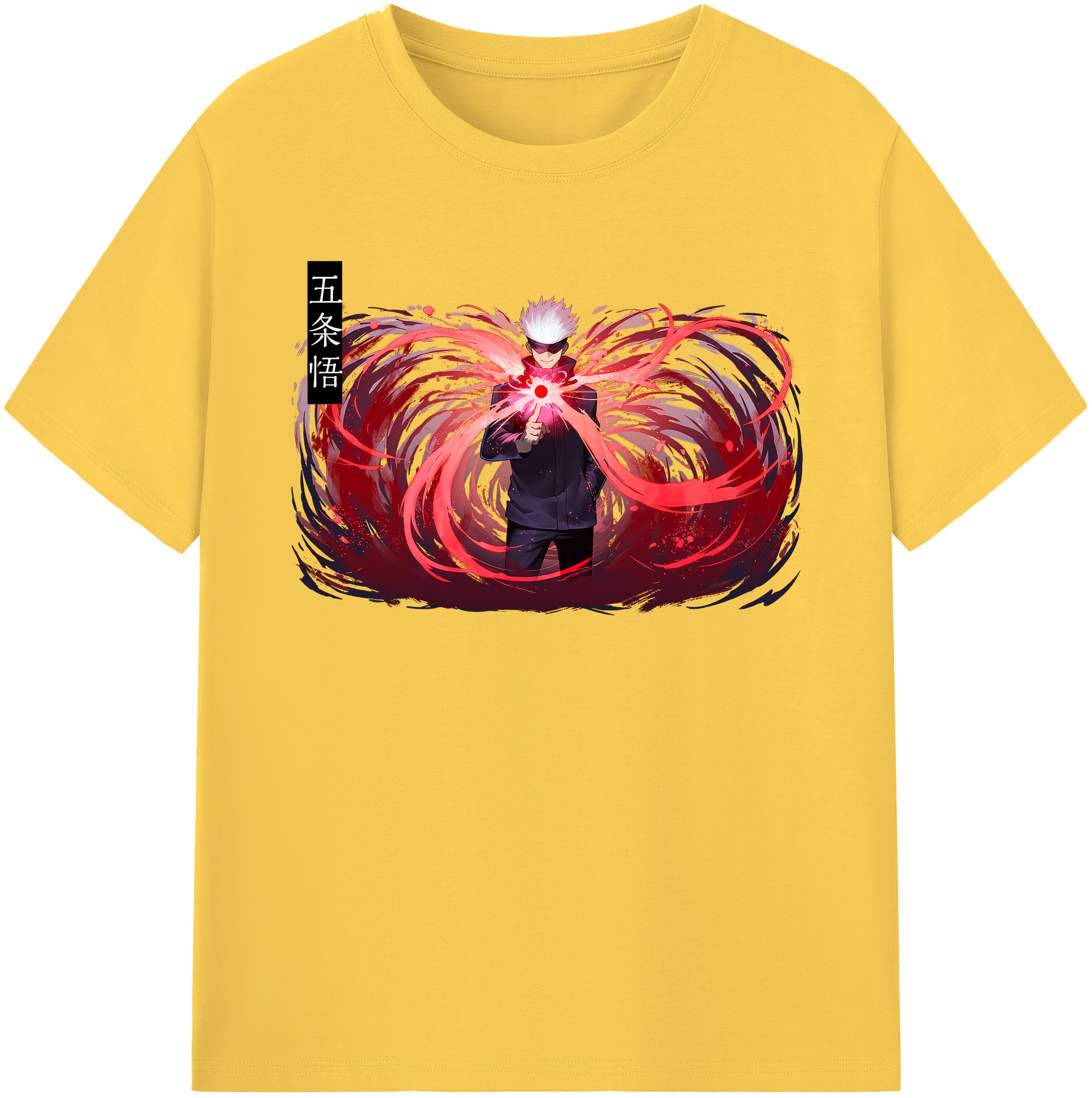 （画像用） 呪術廻戦 Jujutsu Kaisen 綿100％半袖Tシャツ（フロントプリント）