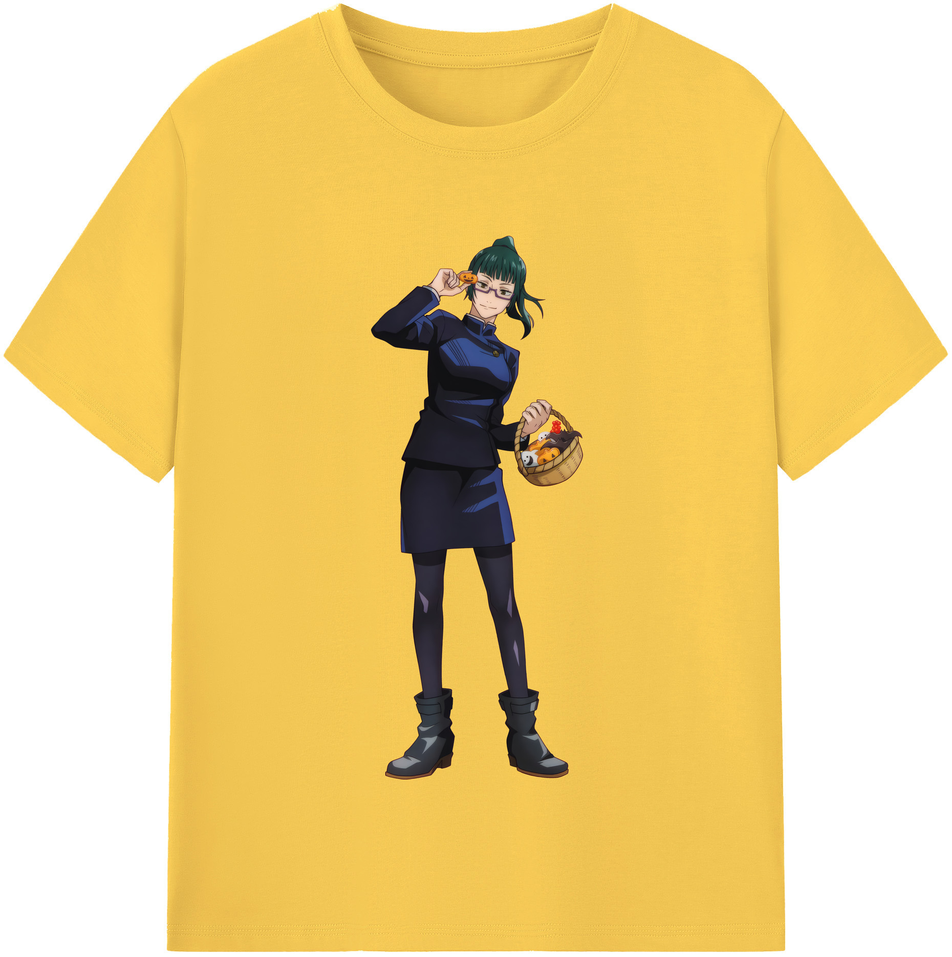 （画像用） 呪術廻戦 Jujutsu Kaisen 綿100％半袖Tシャツ（フロントプリント）