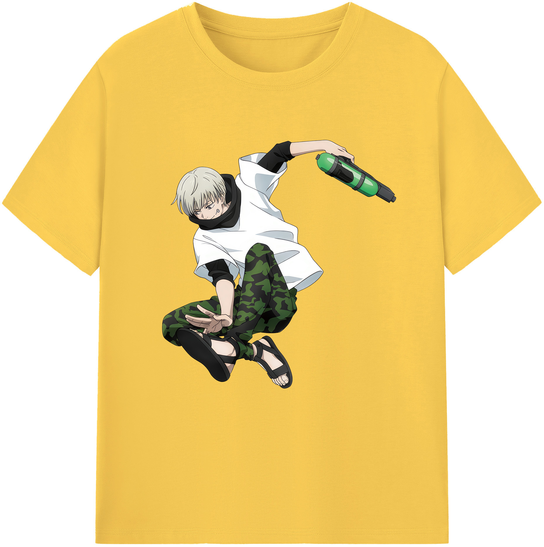 （画像用） 呪術廻戦 Jujutsu Kaisen 綿100％半袖Tシャツ（フロントプリント）