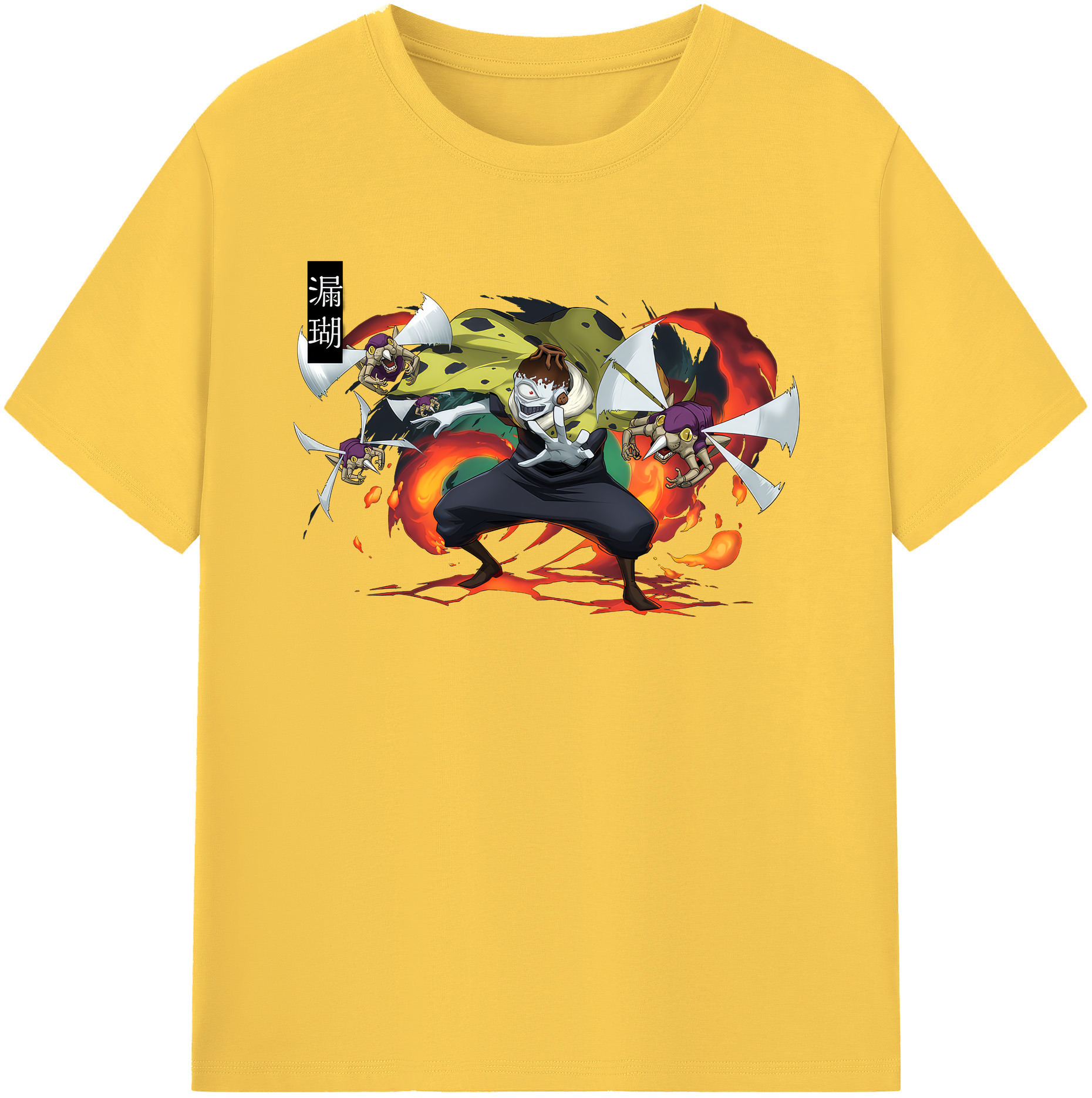 （画像用） 呪術廻戦 Jujutsu Kaisen 綿100％半袖Tシャツ（フロントプリント）