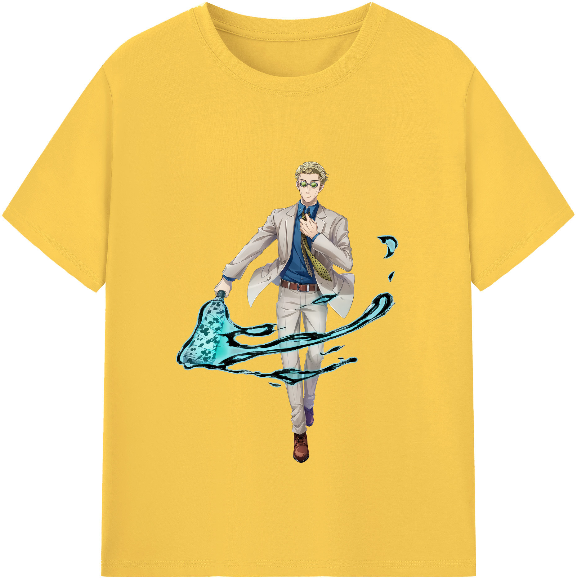 （画像用） 呪術廻戦 Jujutsu Kaisen 綿100％半袖Tシャツ（フロントプリント）