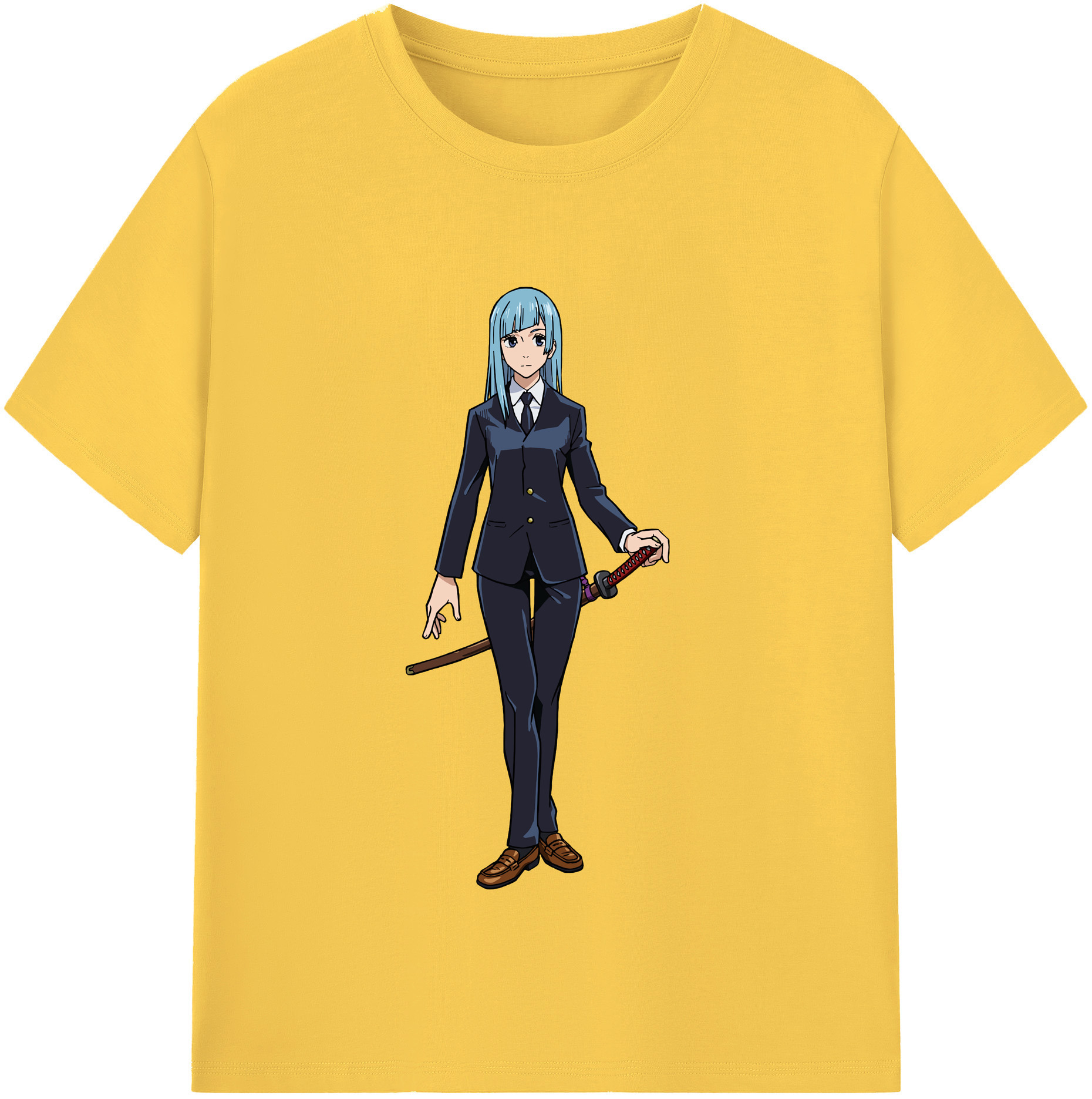 （画像用） 呪術廻戦 Jujutsu Kaisen 綿100％半袖Tシャツ（フロントプリント）