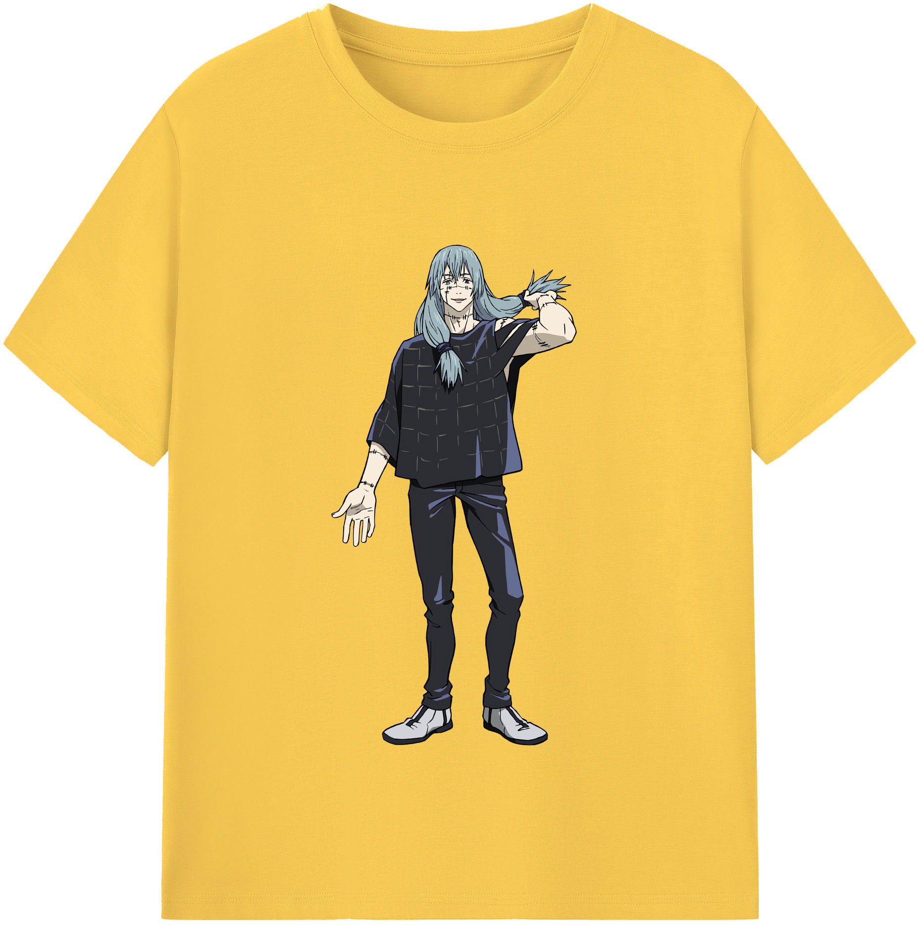 （画像用） 呪術廻戦 Jujutsu Kaisen 綿100％半袖Tシャツ（フロントプリント）
