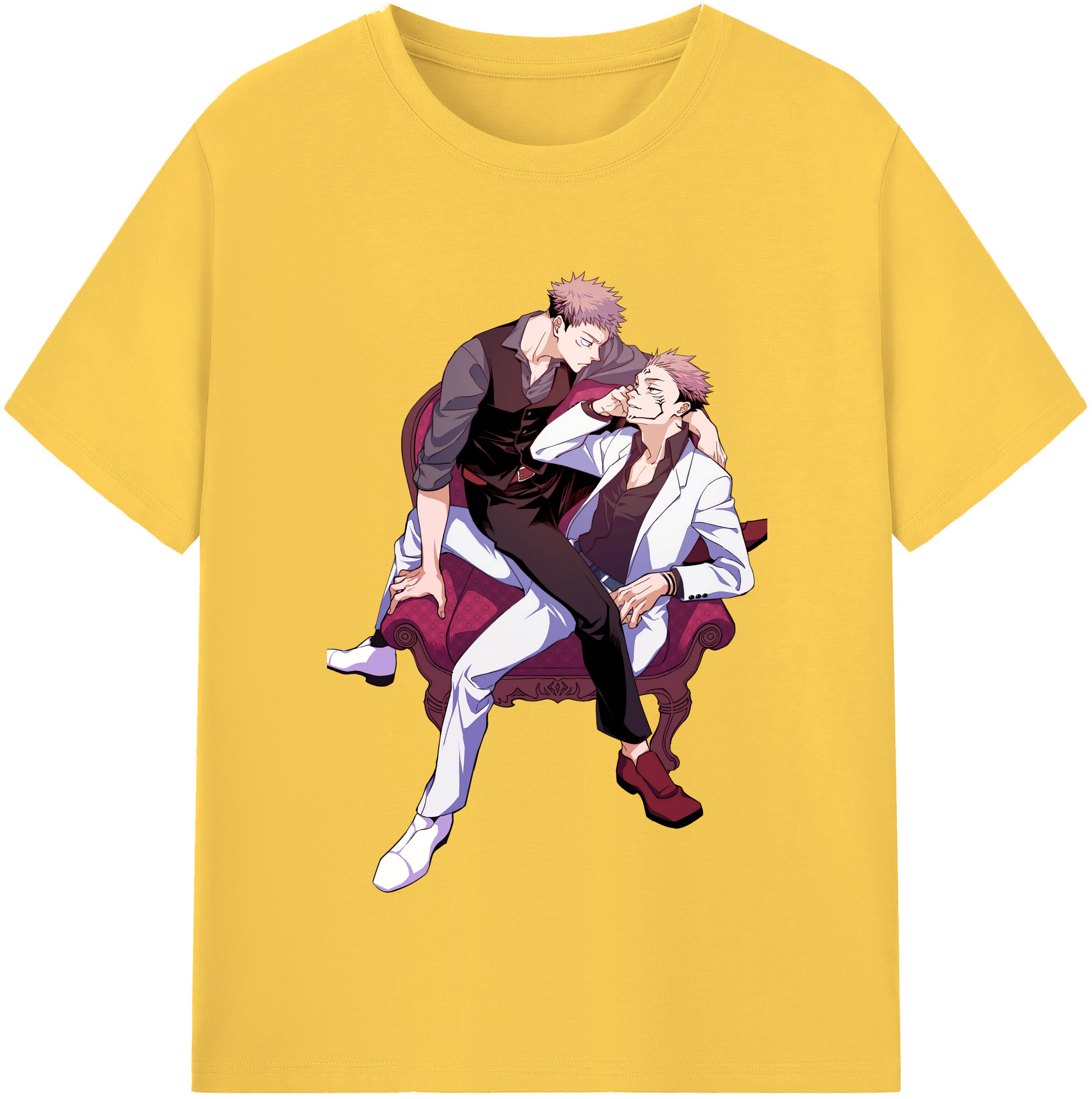 （画像用） 呪術廻戦 Jujutsu Kaisen 綿100％半袖Tシャツ（フロントプリント）