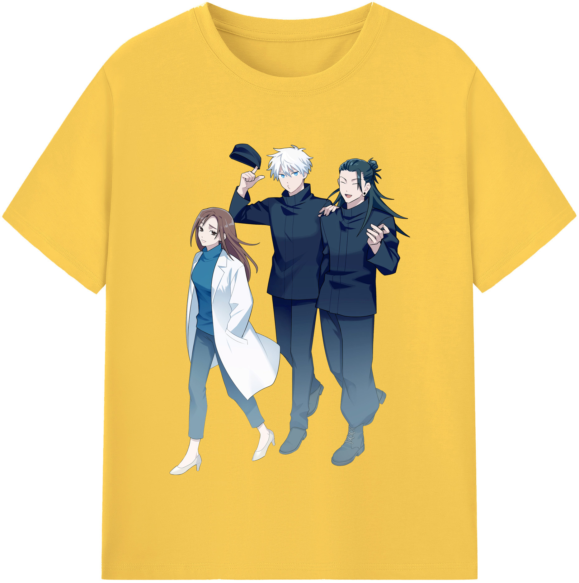 （画像用） 呪術廻戦 Jujutsu Kaisen 綿100％半袖Tシャツ（フロントプリント）