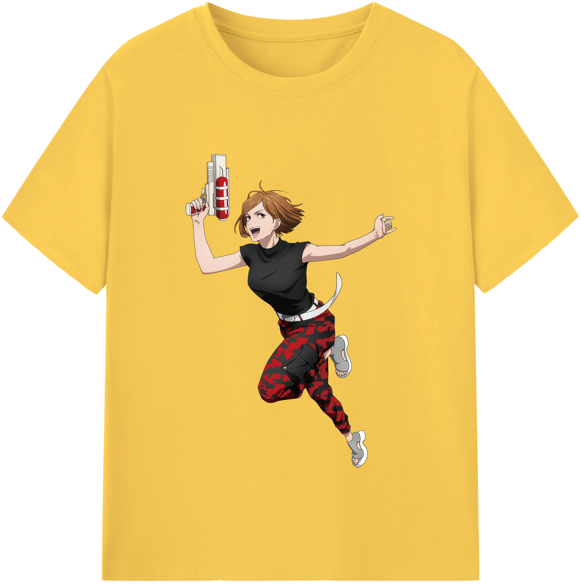 （画像用） 呪術廻戦 Jujutsu Kaisen 綿100％半袖Tシャツ（フロントプリント）