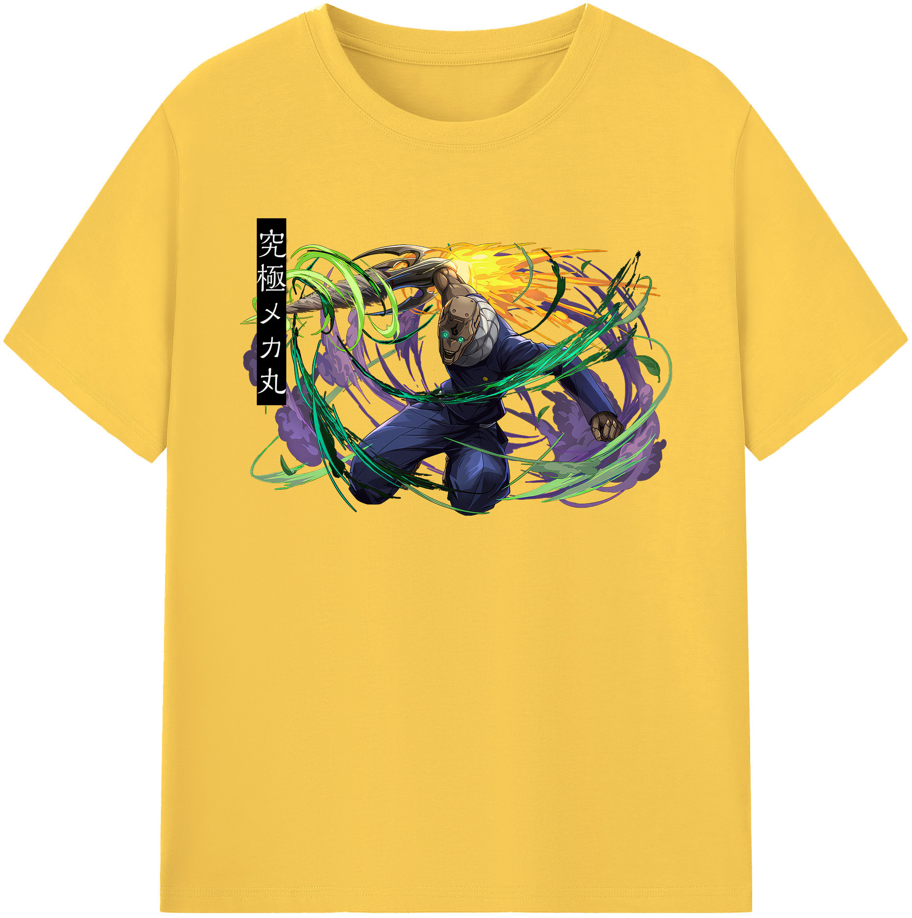 （画像用） 呪術廻戦 Jujutsu Kaisen 綿100％半袖Tシャツ（フロントプリント）