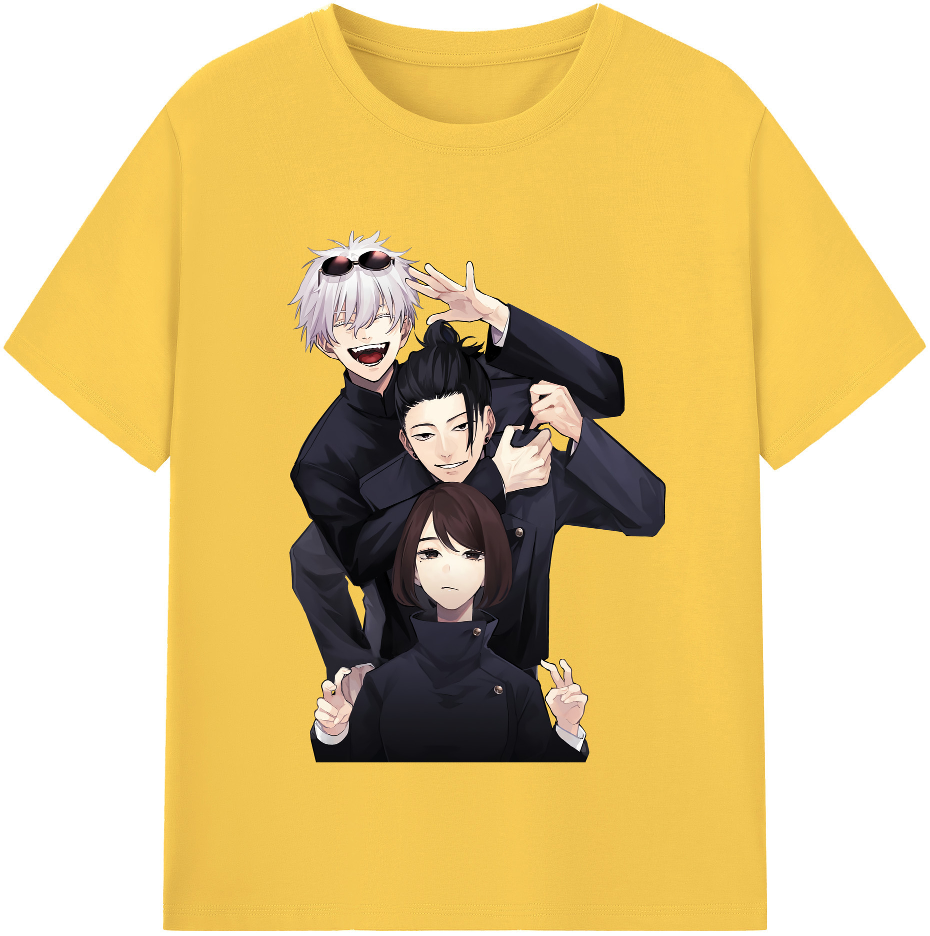 （画像用） 呪術廻戦 Jujutsu Kaisen 綿100％半袖Tシャツ（フロントプリント）