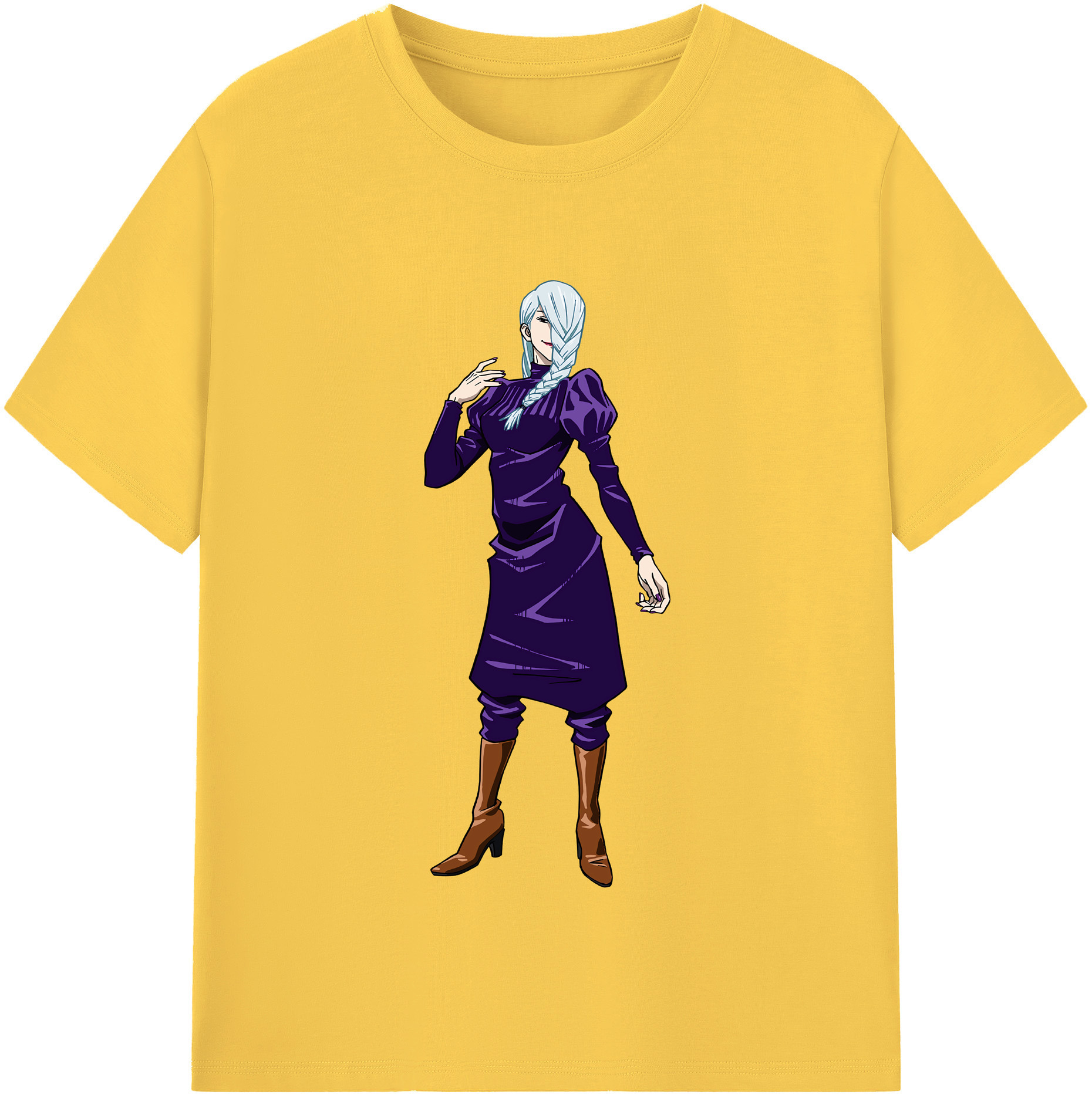 （画像用） 呪術廻戦 Jujutsu Kaisen 綿100％半袖Tシャツ（フロントプリント）