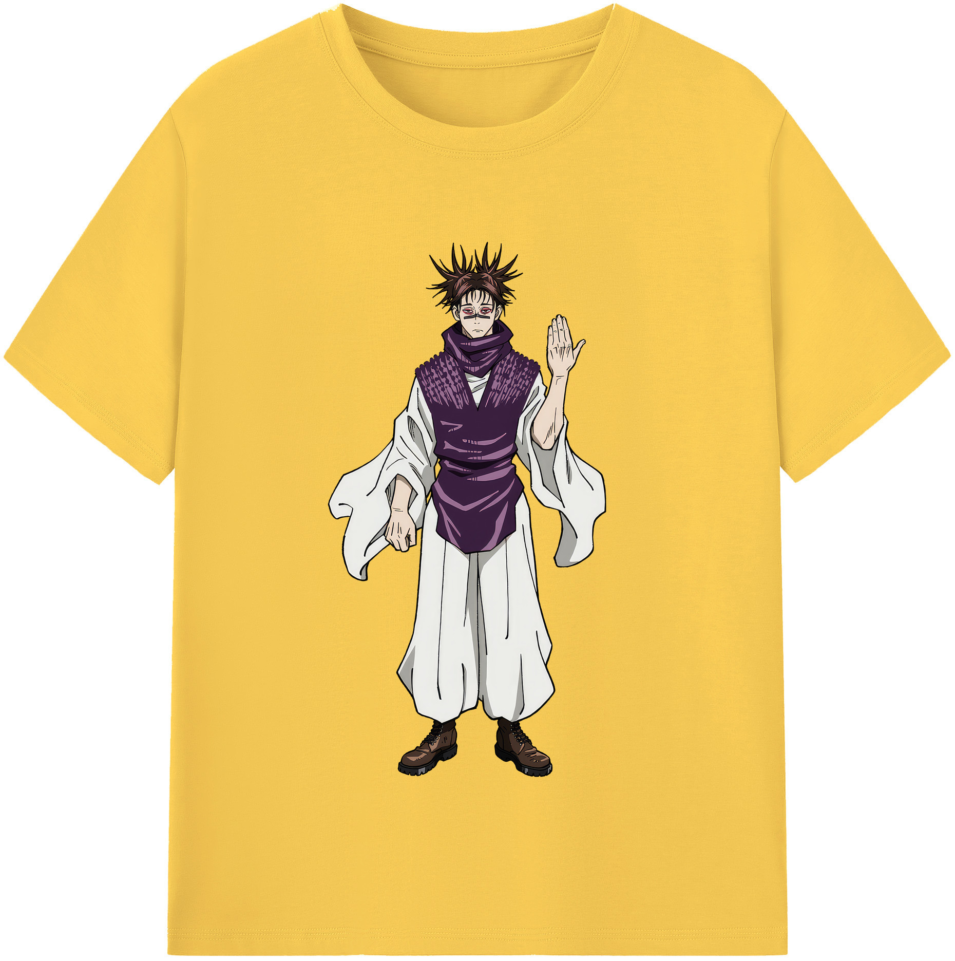 （画像用） 呪術廻戦 Jujutsu Kaisen 綿100％半袖Tシャツ（フロントプリント）