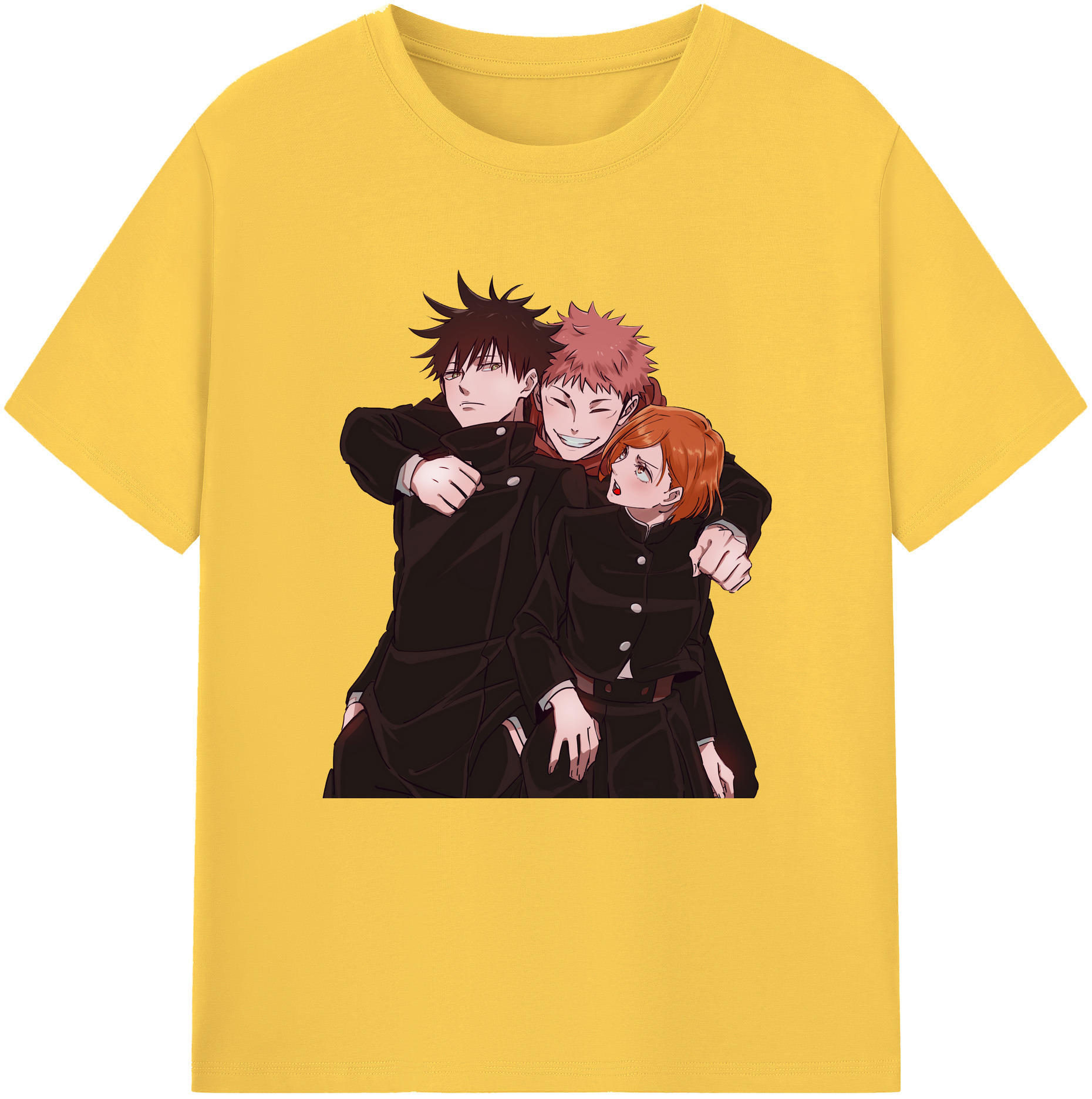 （画像用） 呪術廻戦 Jujutsu Kaisen 綿100％半袖Tシャツ（フロントプリント）