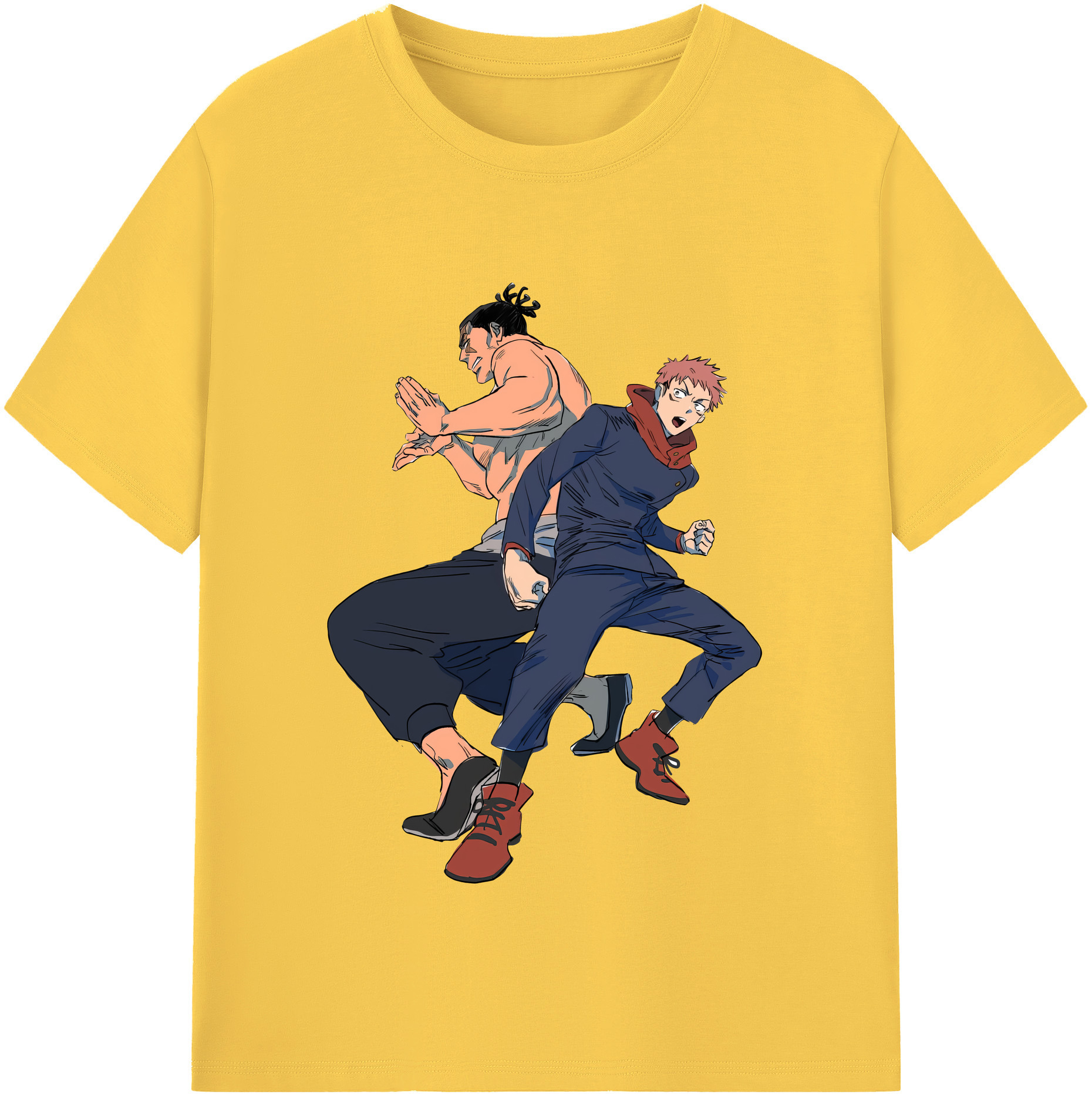 （画像用） 呪術廻戦 Jujutsu Kaisen 綿100％半袖Tシャツ（フロントプリント）