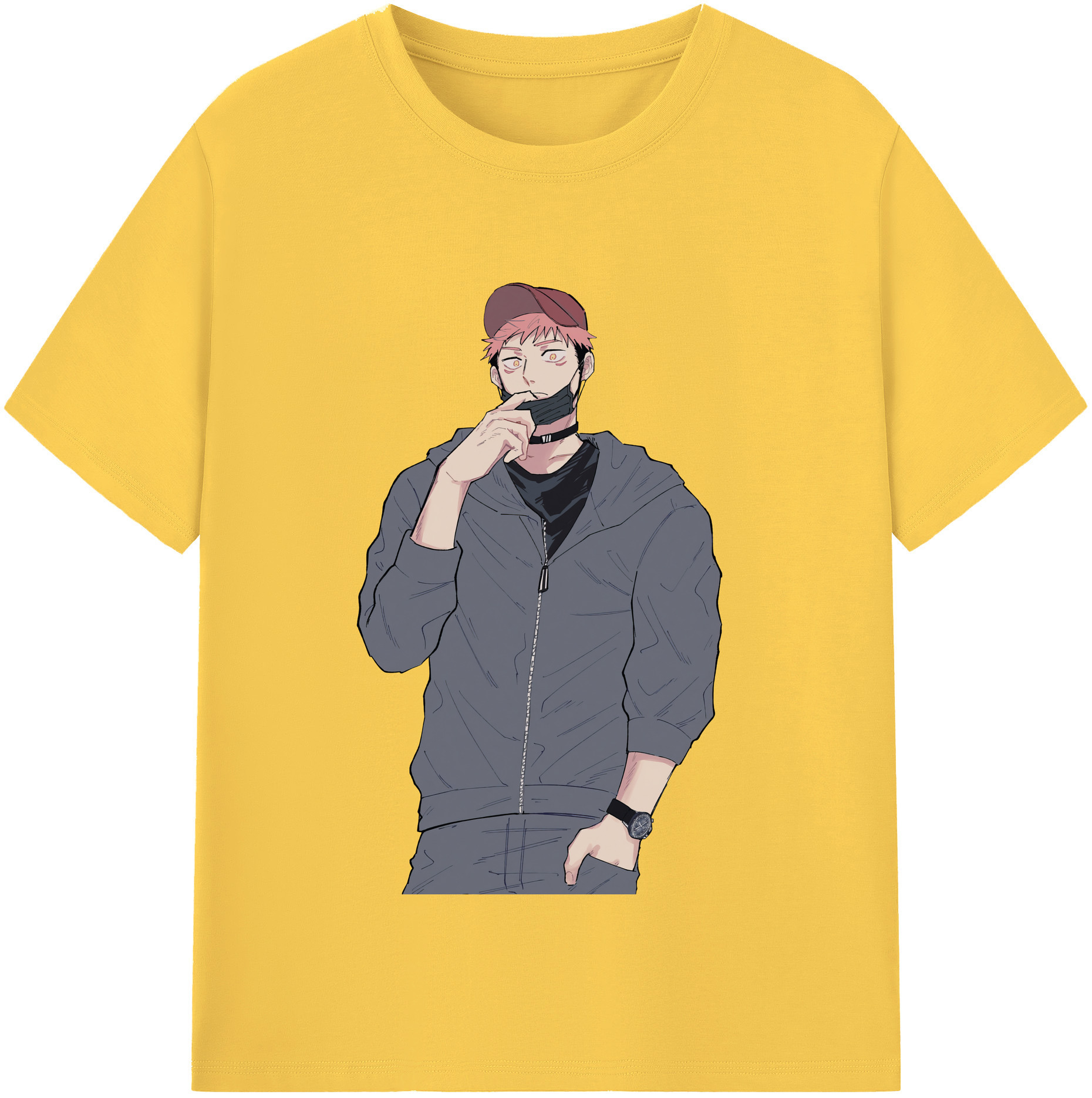 （画像用） 呪術廻戦 Jujutsu Kaisen 綿100％半袖Tシャツ（フロントプリント）