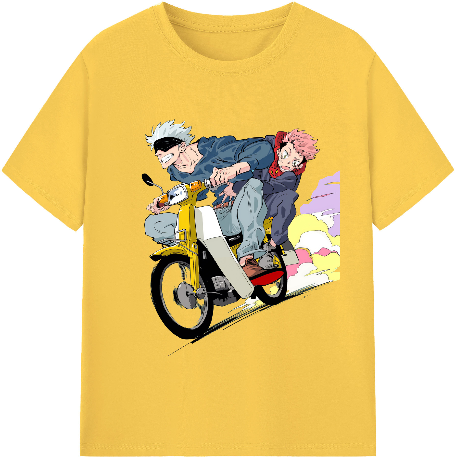 （画像用） 呪術廻戦 Jujutsu Kaisen 綿100％半袖Tシャツ（フロントプリント）