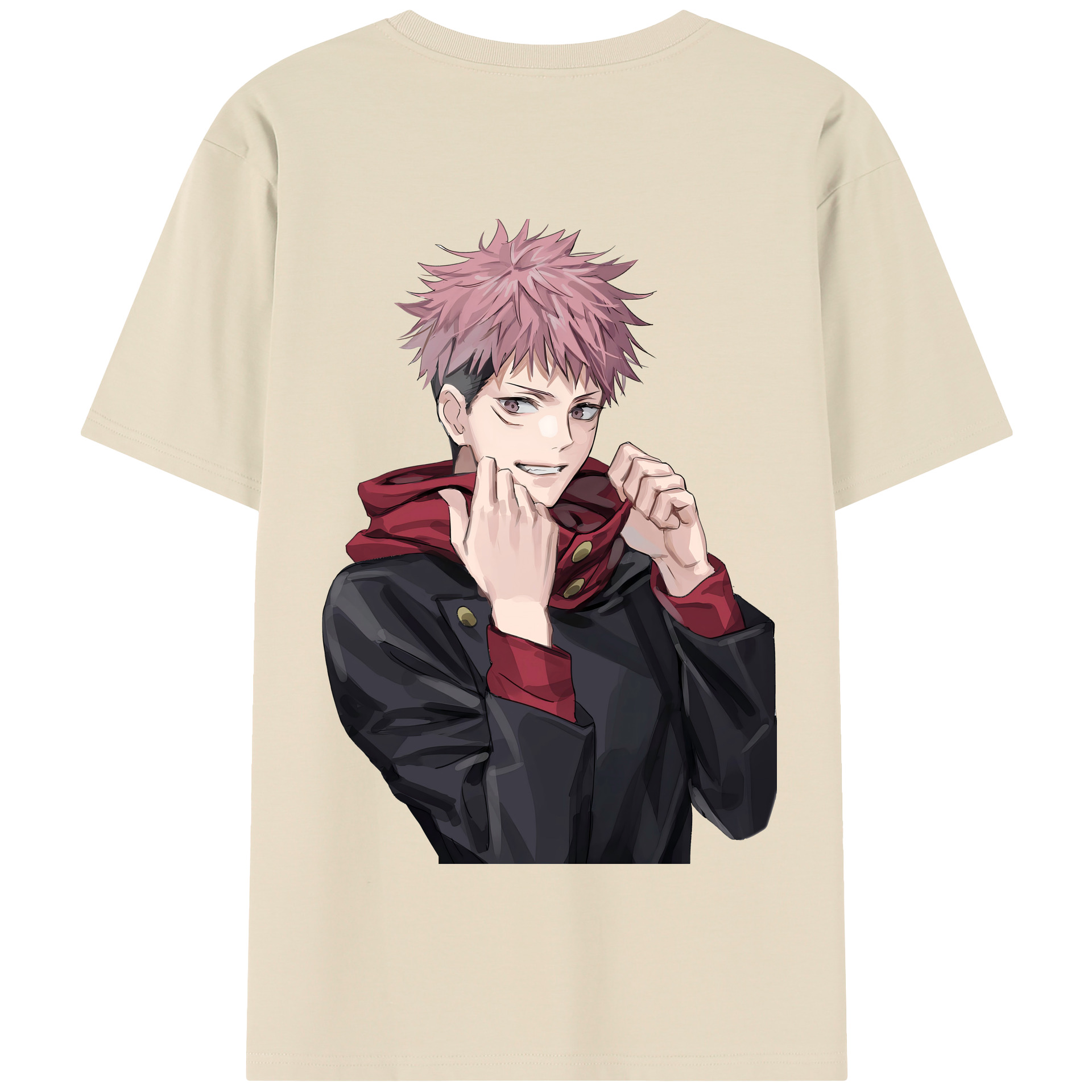 （画像用） 呪術廻戦 Jujutsu Kaisen 綿100％半袖Tシャツ（背面プリント）