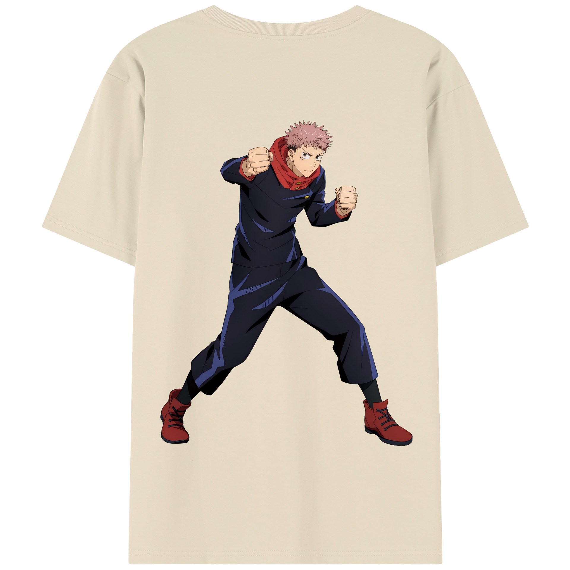 （画像用） 呪術廻戦 Jujutsu Kaisen 綿100％半袖Tシャツ（背面プリント）