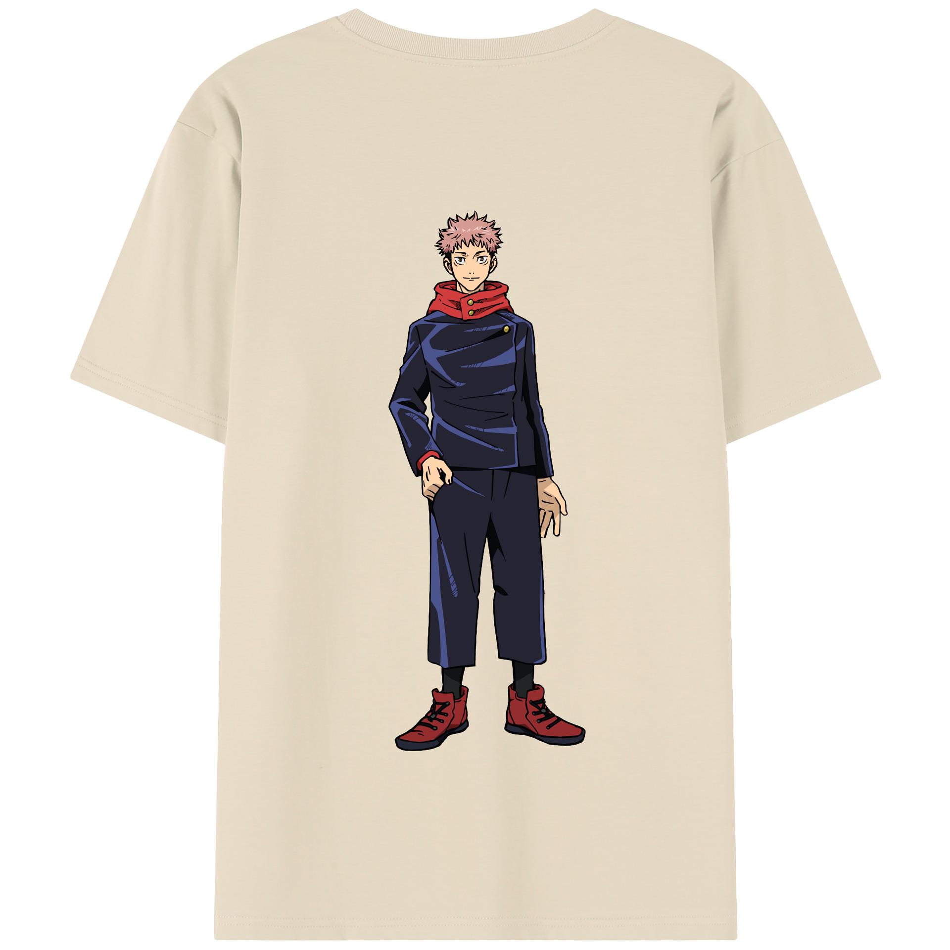 （画像用） 呪術廻戦 Jujutsu Kaisen 綿100％半袖Tシャツ（背面プリント）