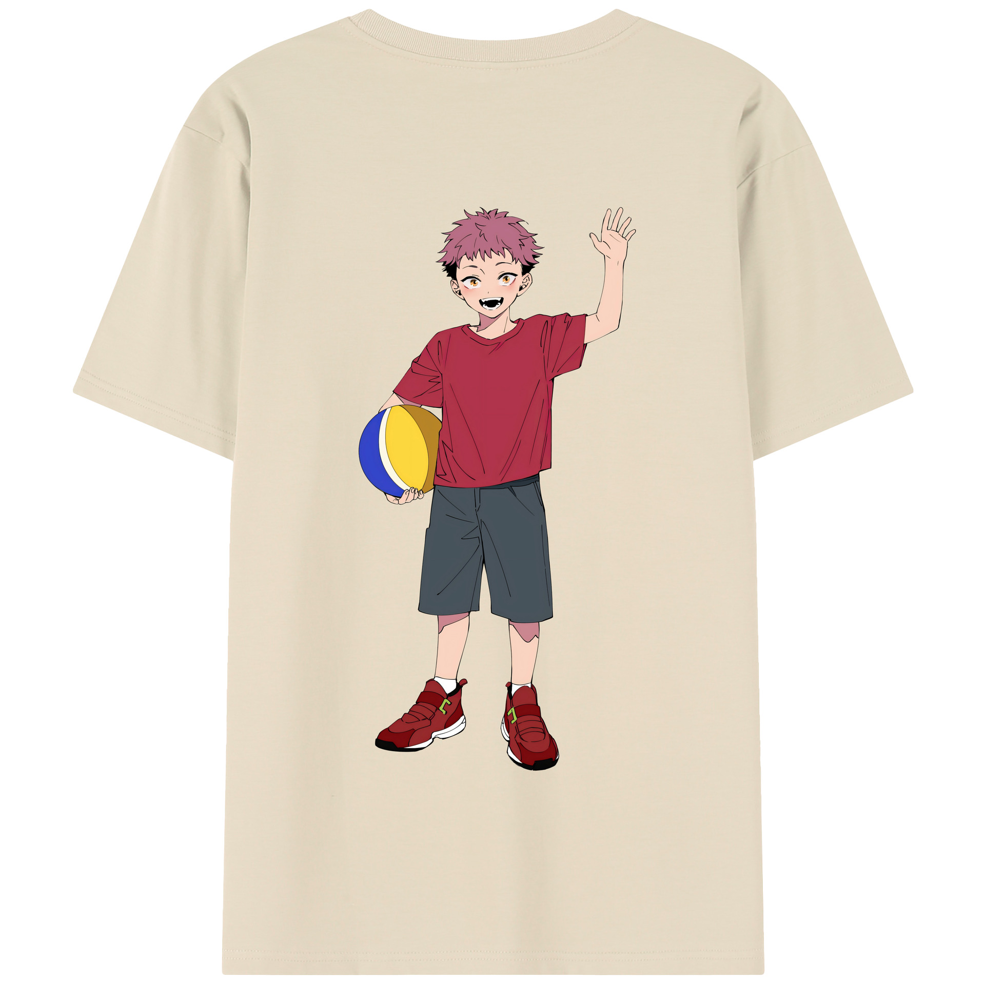 （画像用） 呪術廻戦 Jujutsu Kaisen 綿100％半袖Tシャツ（背面プリント）