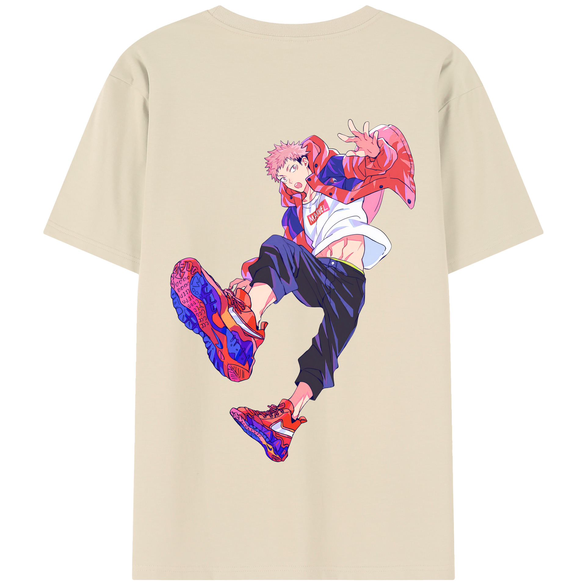 （画像用） 呪術廻戦 Jujutsu Kaisen 綿100％半袖Tシャツ（背面プリント）