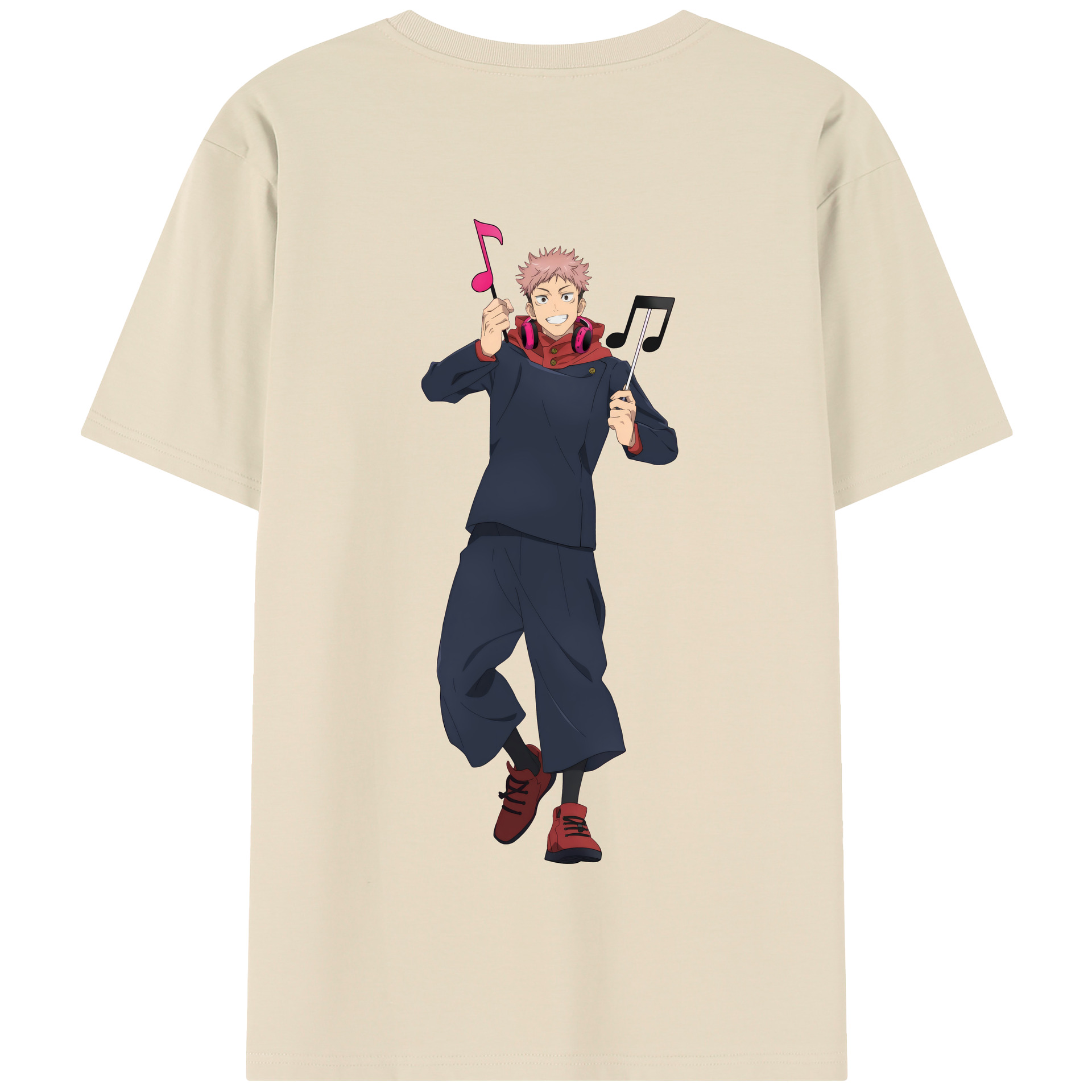 （画像用） 呪術廻戦 Jujutsu Kaisen 綿100％半袖Tシャツ（背面プリント）