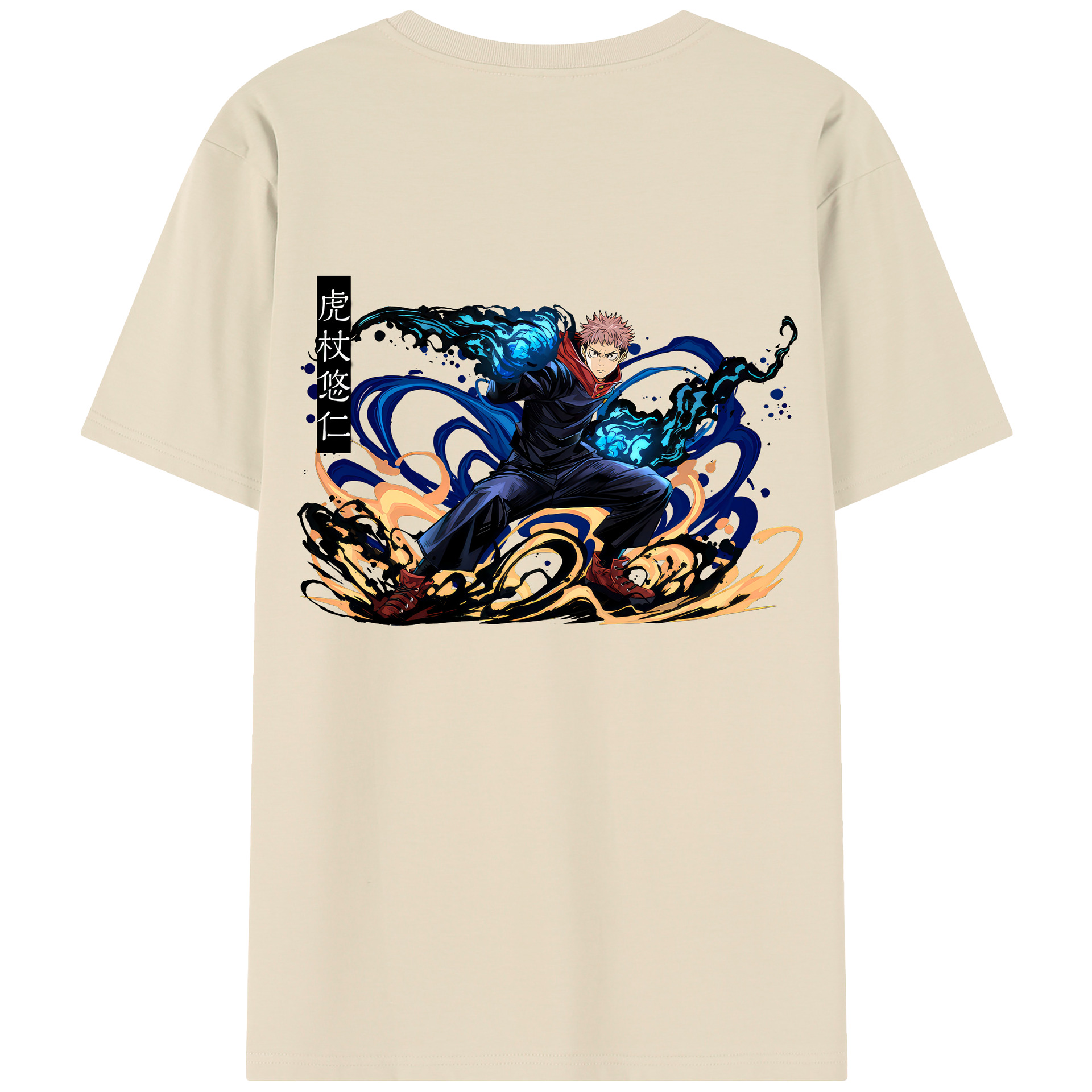 （画像用） 呪術廻戦 Jujutsu Kaisen 綿100％半袖Tシャツ（背面プリント）
