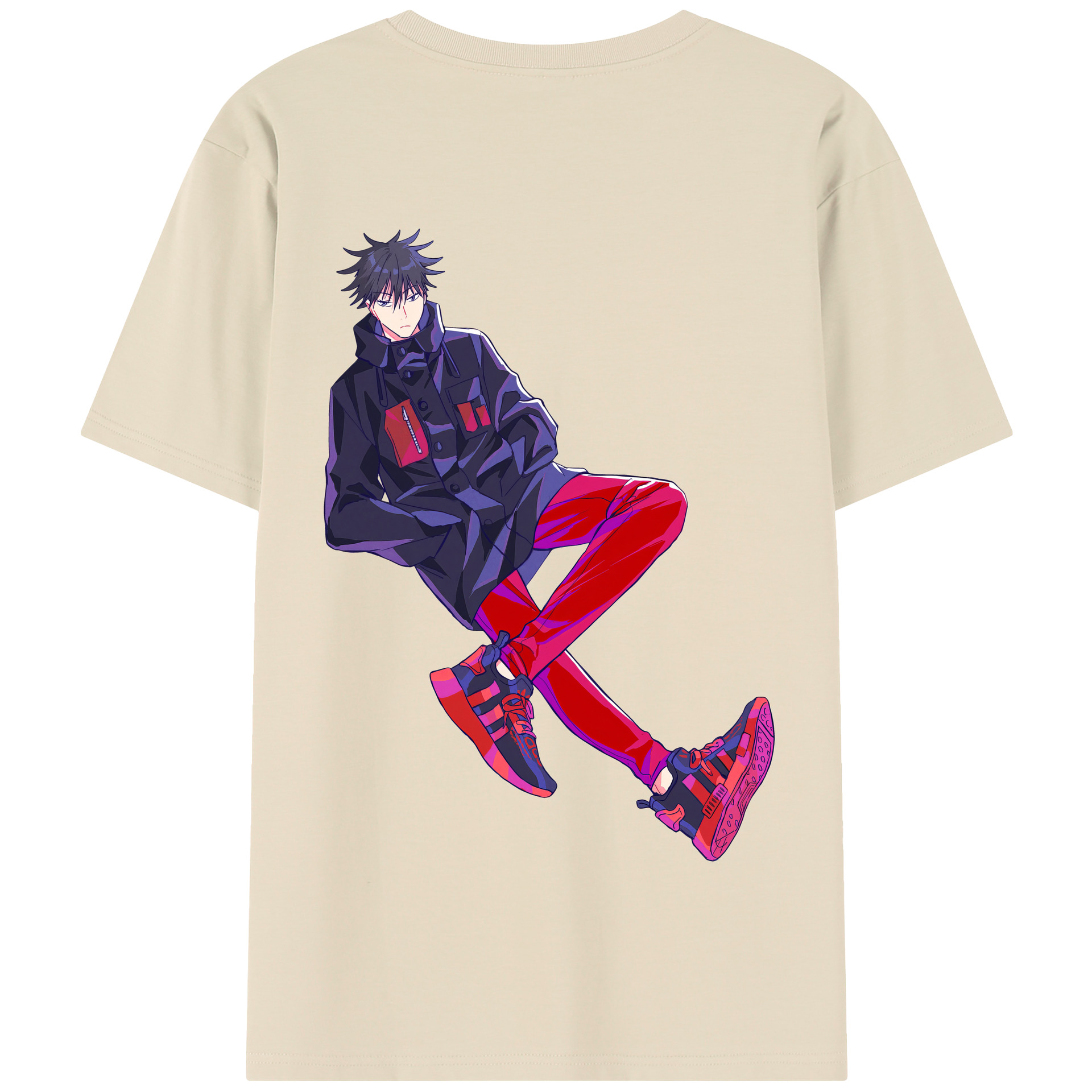 （画像用） 呪術廻戦 Jujutsu Kaisen 綿100％半袖Tシャツ（背面プリント）