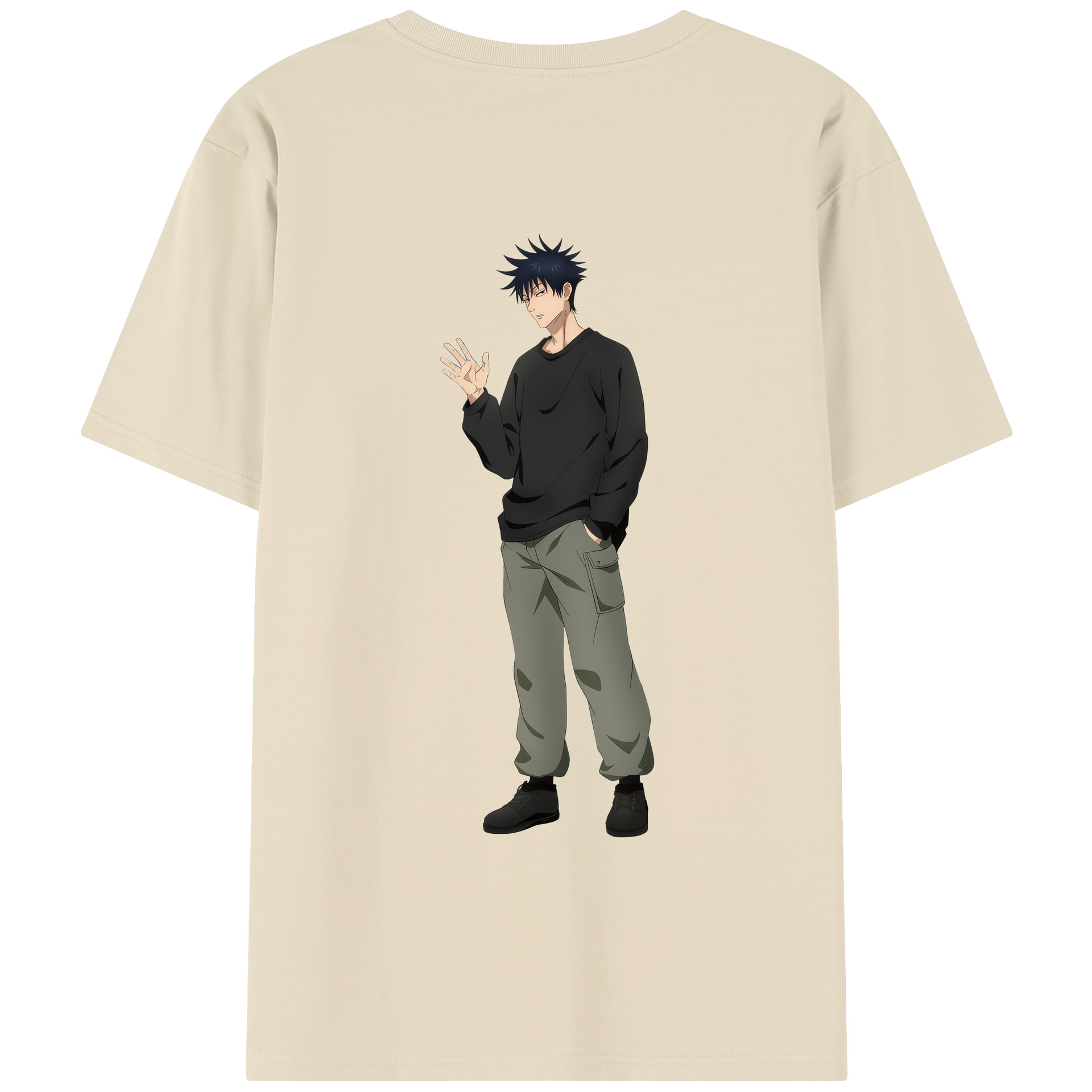 （画像用） 呪術廻戦 Jujutsu Kaisen 綿100％半袖Tシャツ（背面プリント）