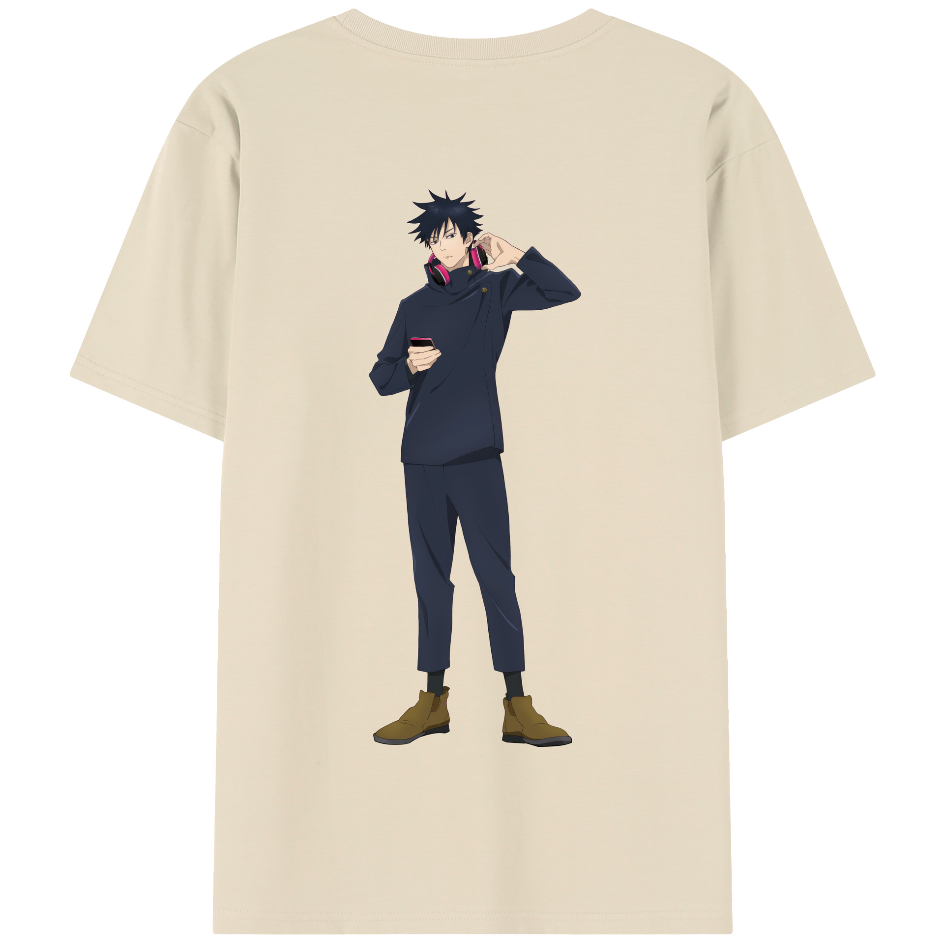 （画像用） 呪術廻戦 Jujutsu Kaisen 綿100％半袖Tシャツ（背面プリント）