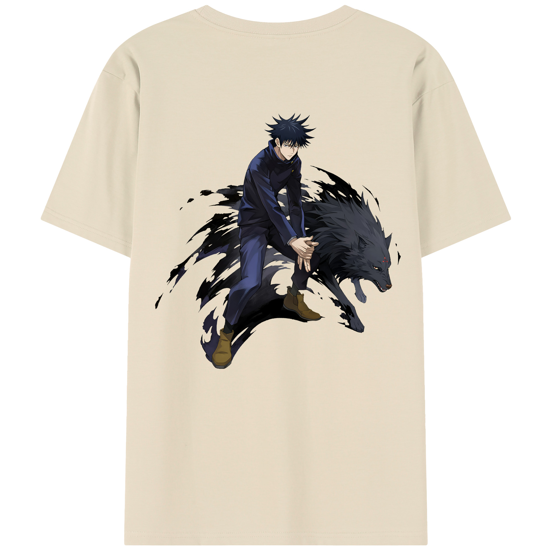 （画像用） 呪術廻戦 Jujutsu Kaisen 綿100％半袖Tシャツ（背面プリント）
