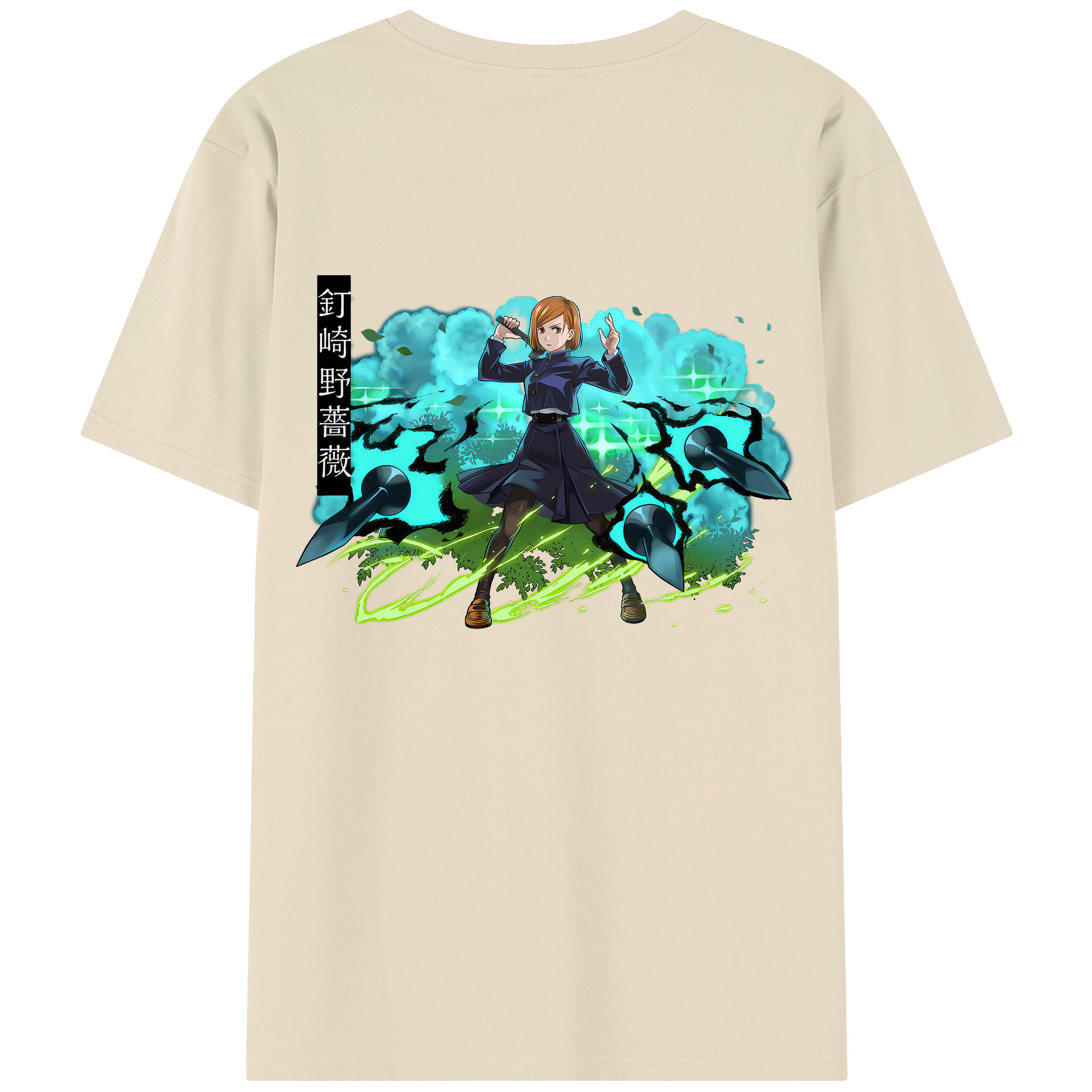 （画像用） 呪術廻戦 Jujutsu Kaisen 綿100％半袖Tシャツ（背面プリント）