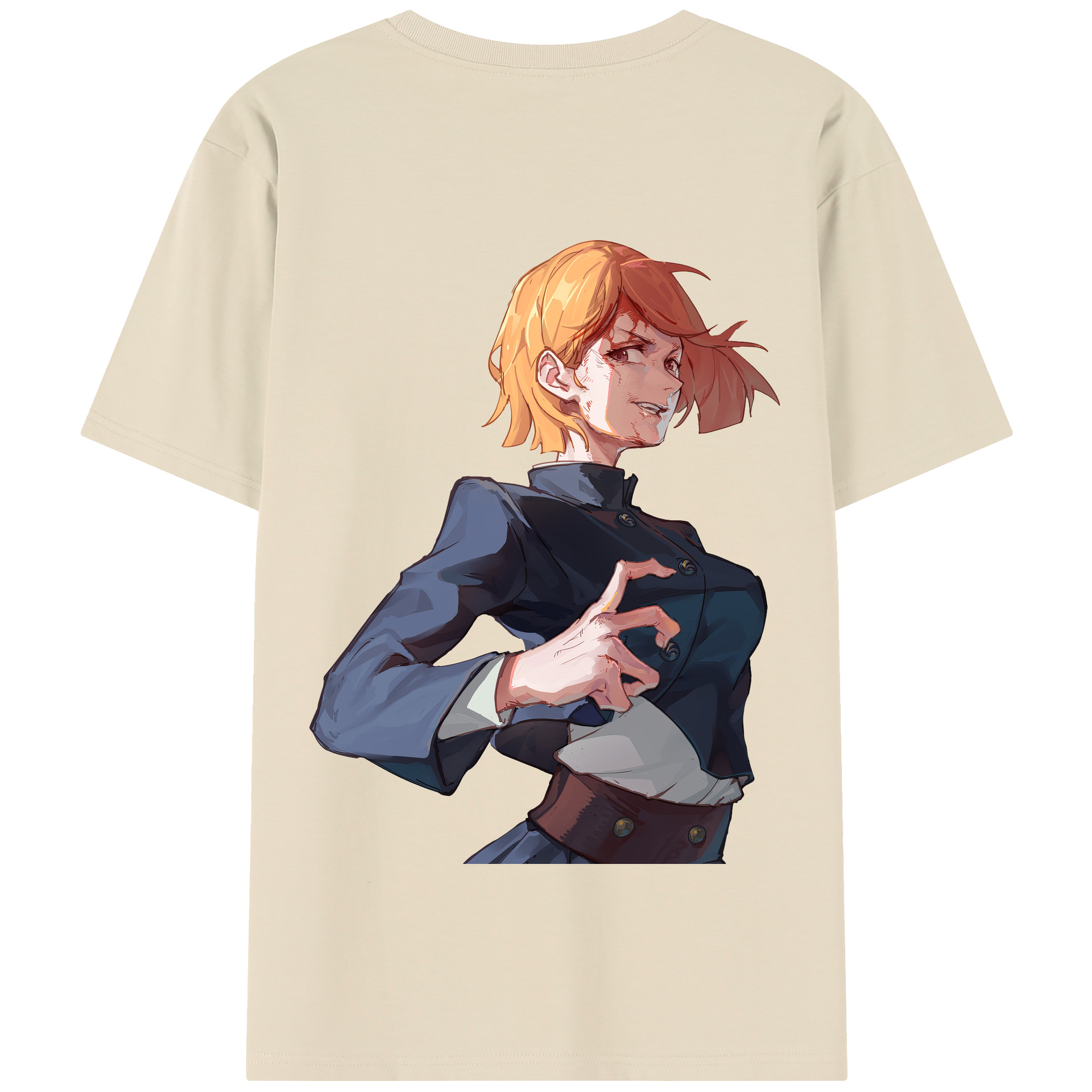 （画像用） 呪術廻戦 Jujutsu Kaisen 綿100％半袖Tシャツ（背面プリント）