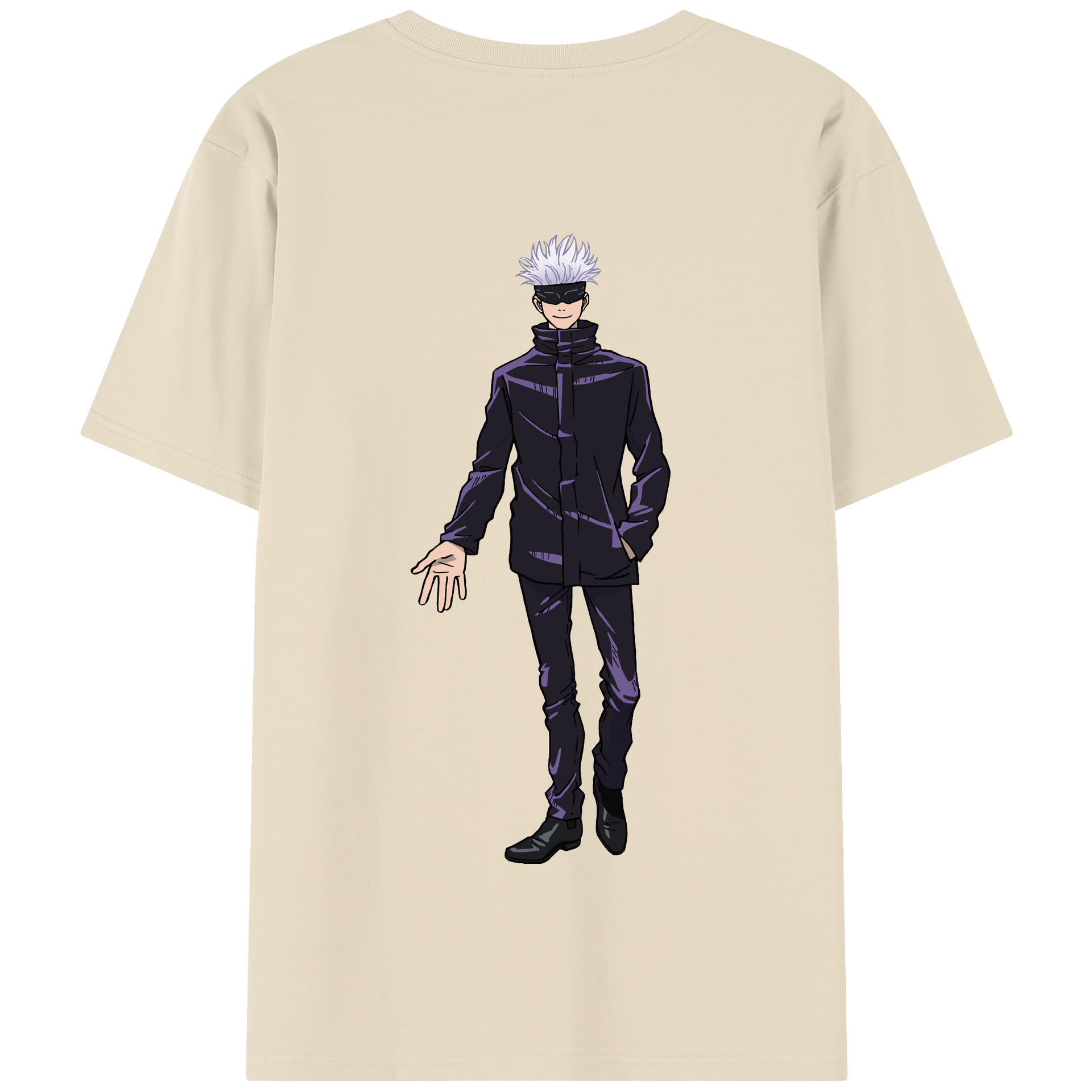 （画像用） 呪術廻戦 Jujutsu Kaisen 綿100％半袖Tシャツ（背面プリント）