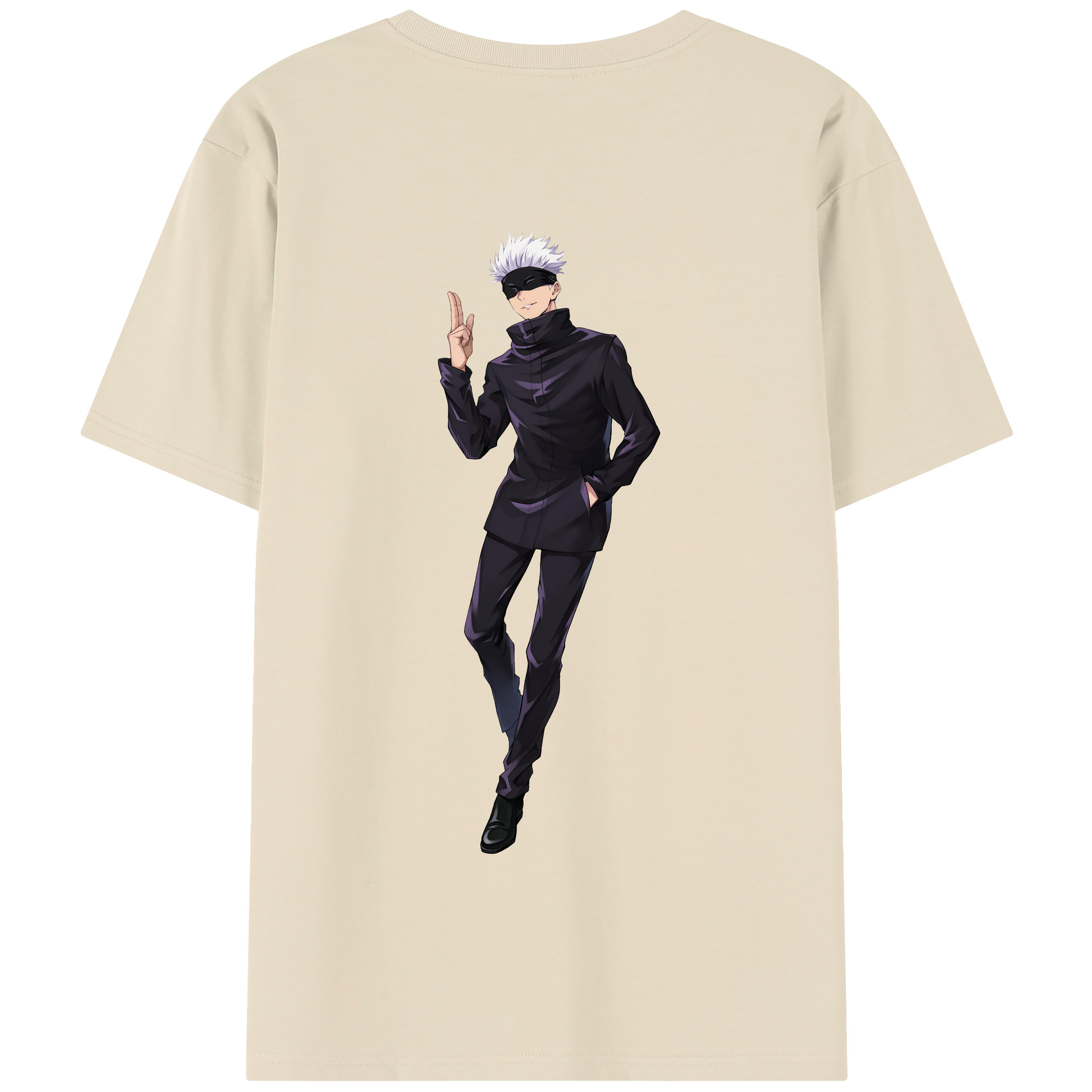 （画像用） 呪術廻戦 Jujutsu Kaisen 綿100％半袖Tシャツ（背面プリント）